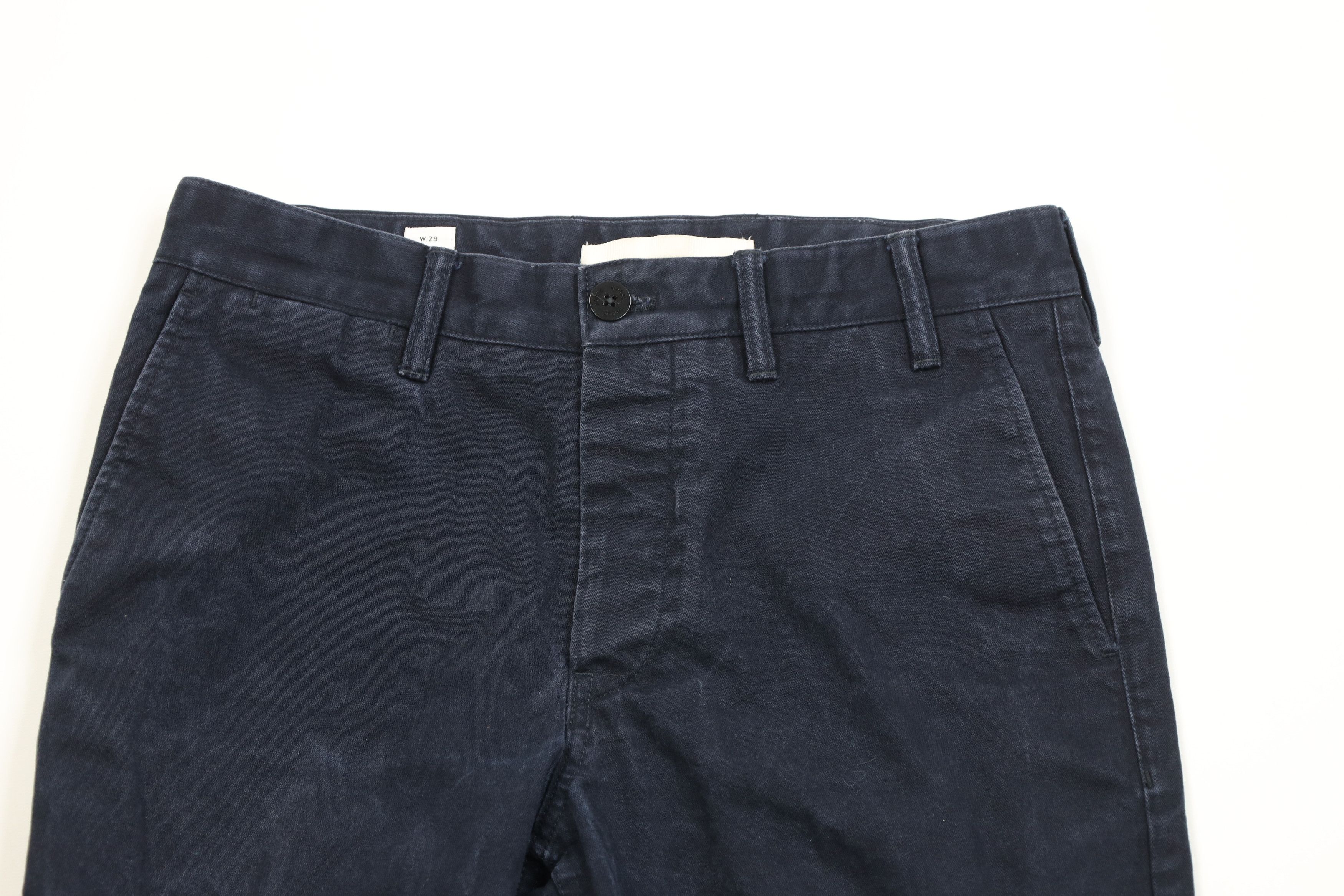 Norse Projects Norse Projects Heavy Aros Button Fly Canvas Pants Blue Size US 29 - 2 Thumbnail