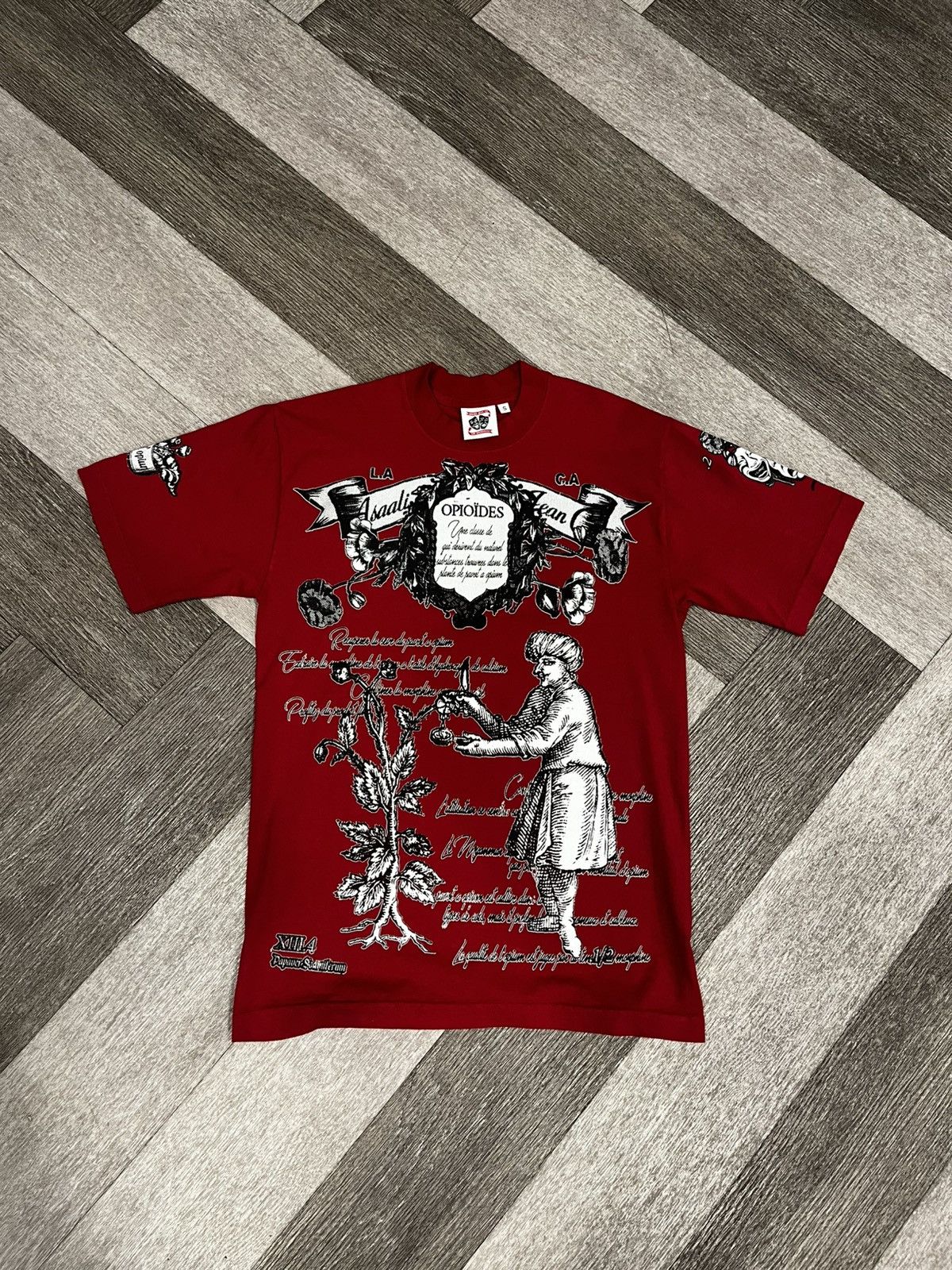 Asaali Asaali Red Opioid T-Shirt Size US S / EU 44-46 / 1 - 2 Thumbnail