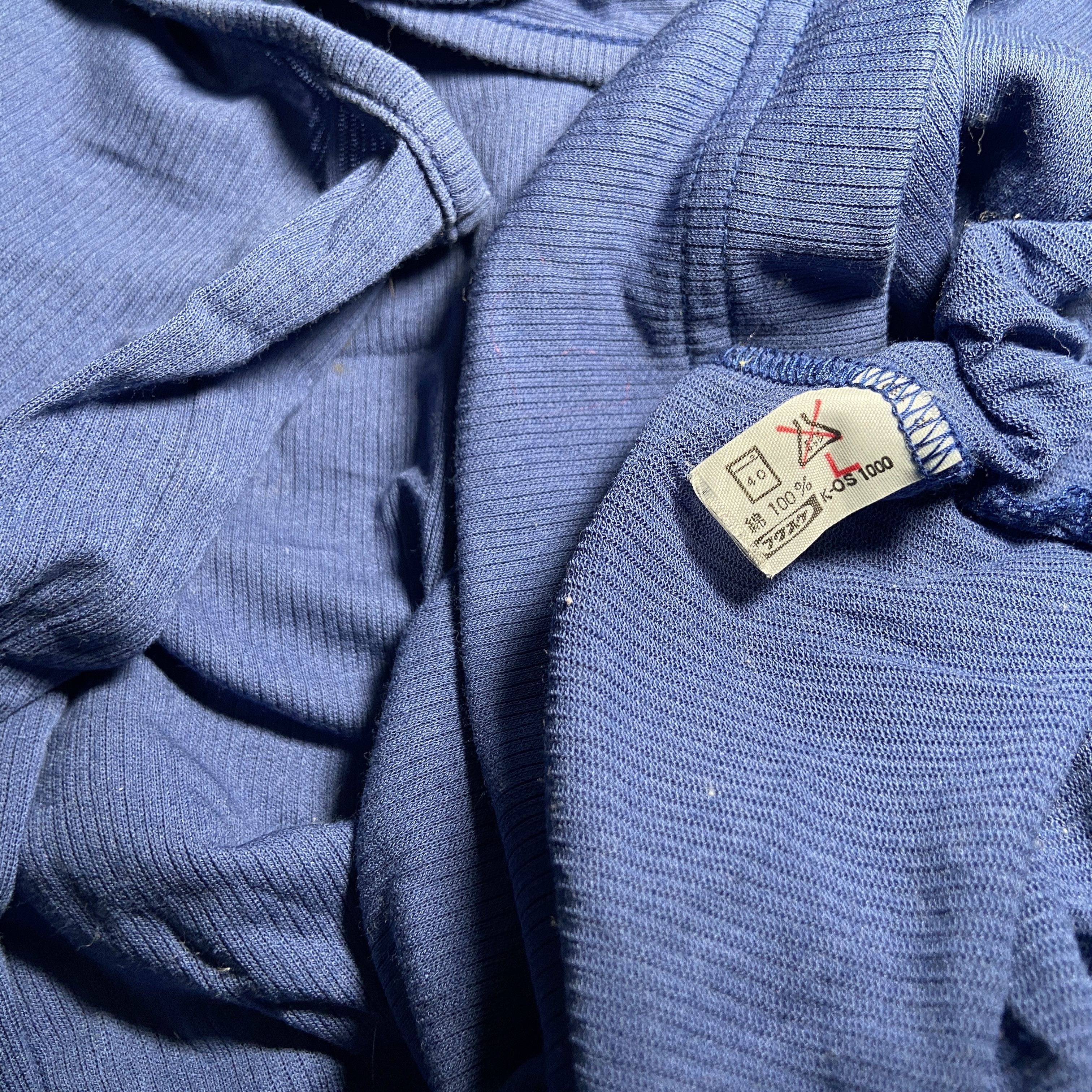 Issey Miyake Issey Miyake Blue Tank Top Size 3 Large Size L / US 10 / IT 46 - 4 Thumbnail