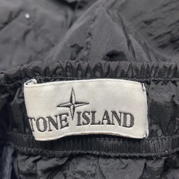 Stone Island Stone Island Black Nylon Meta Track Pants Size US 28 / EU 44 - 4 Thumbnail