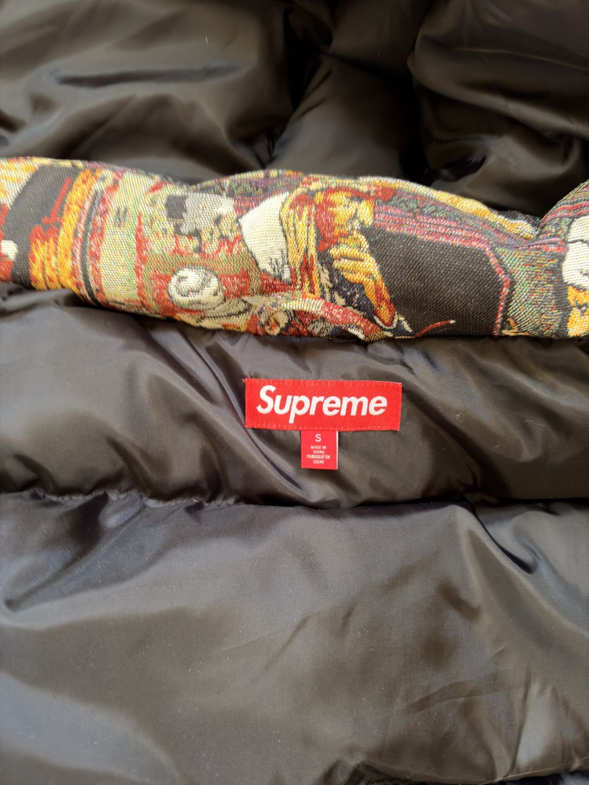 Bless × Supreme Supreme x Bless tapestry down puffer jacket Size US S / EU 44-46 / 1 - 7 Thumbnail