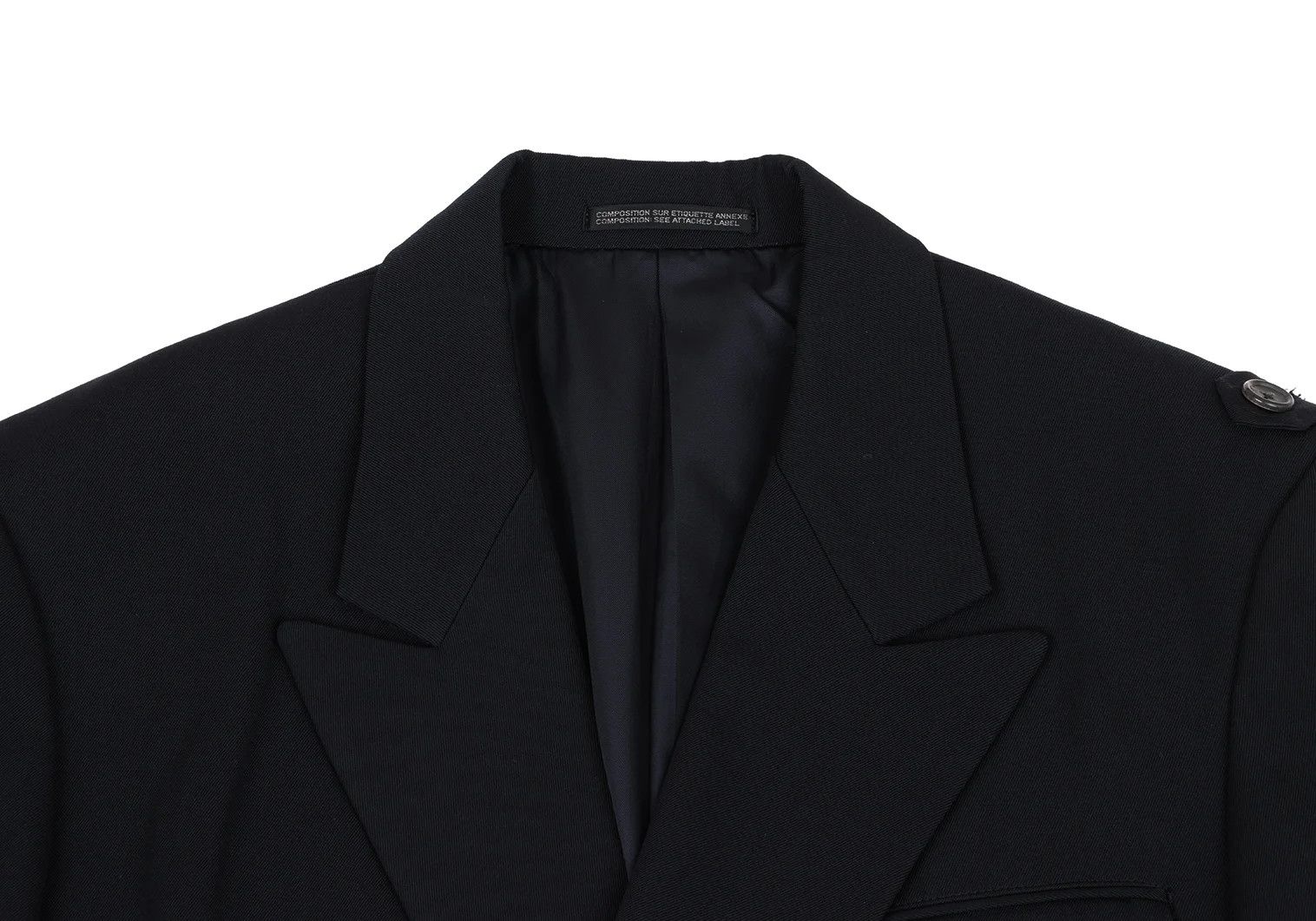 Yohji Yamamoto Yohji Yamamoto Double Jacket in Navy Size US M / EU 48-50 / 2 - 3 Thumbnail
