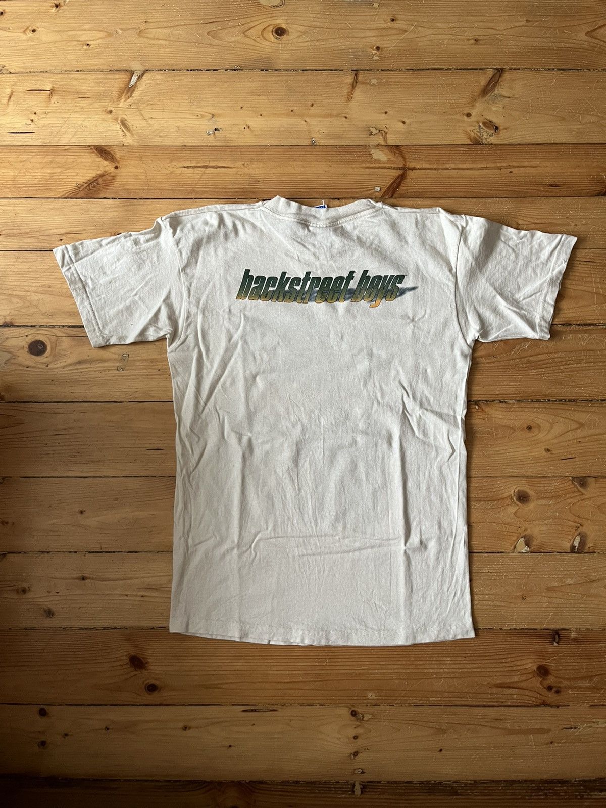Band Tees Backstreet Boys band original 1999 Tshirt Size US M / EU 48-50 / 2 - 7 Thumbnail