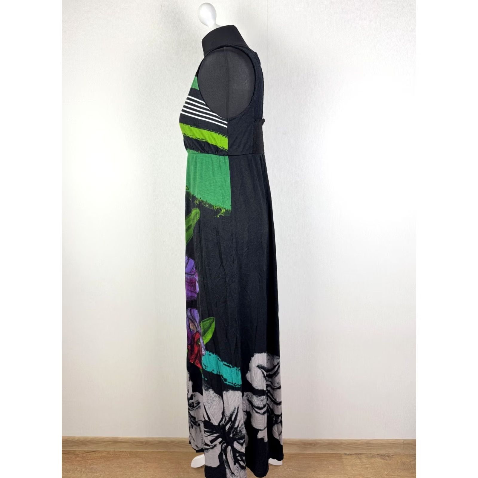 Desigual Desigual womens maxi dress Multicoloured XL A-Line Dress Long Size XL / US 12-14 / IT 48-50 - 2 Thumbnail