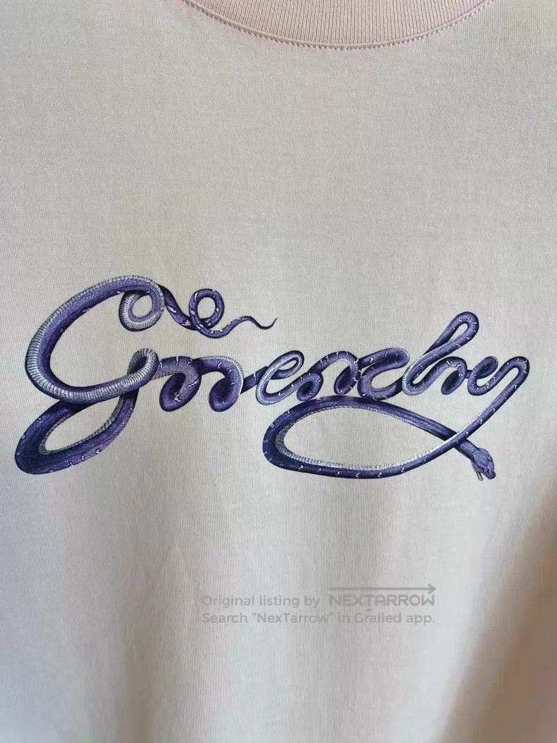 Givenchy Givenchy Pink Letter Logo Short Sleeve T-Shirt Size US M / EU 48-50 / 2 - 4 Thumbnail