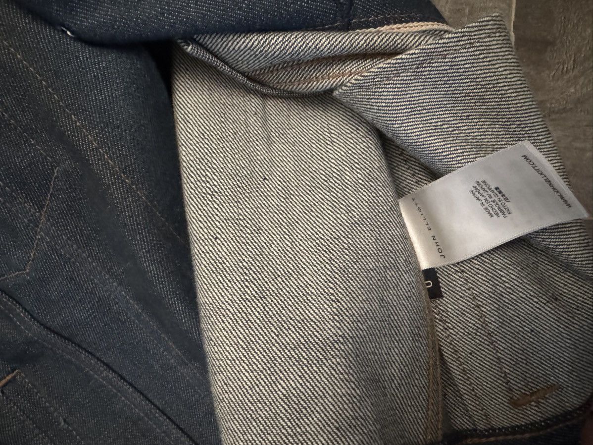 John Elliott Thumper Type III Selvedge Charcoal & Indigo Dry Process Size US XS / EU 42 / 0 - 10 Thumbnail
