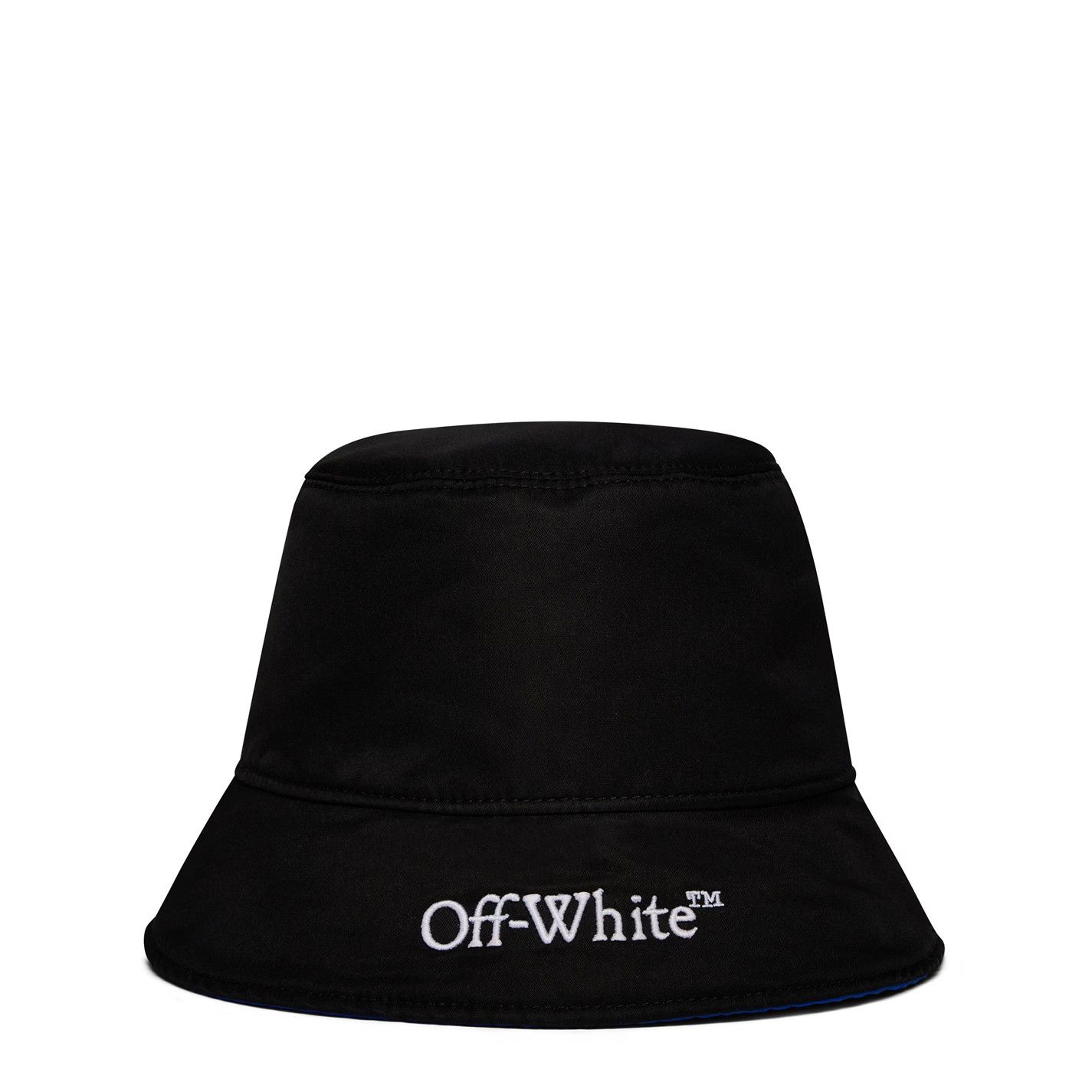 Off-White o1g2r1mq0125 Size: OS / Logo Bucket Hat / Cap in Blue Size ONE SIZE - 3 Thumbnail