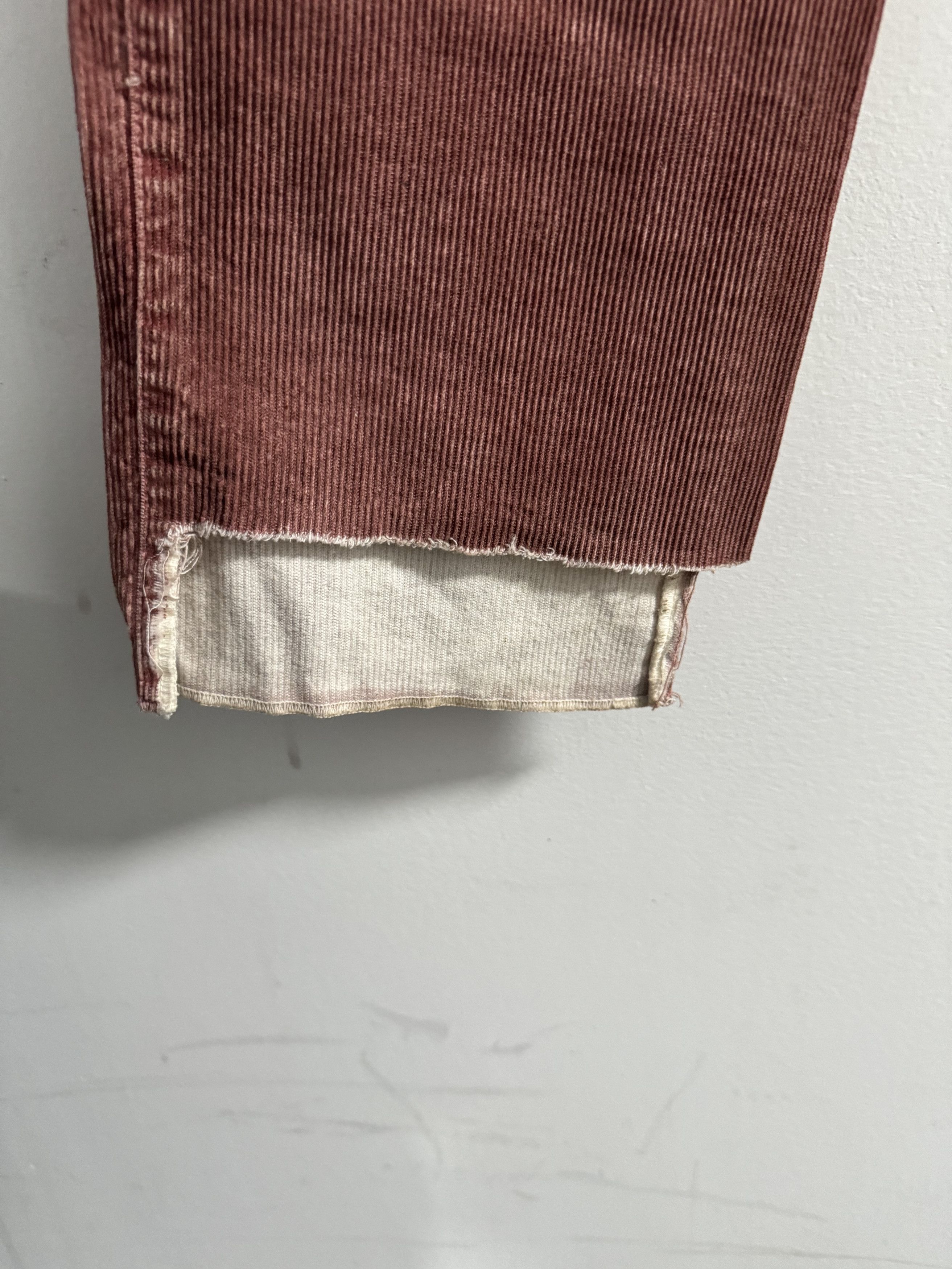 Maison Margiela Margiela Rust Cut-off Pants Size US 30 / EU 46 - 4 Thumbnail