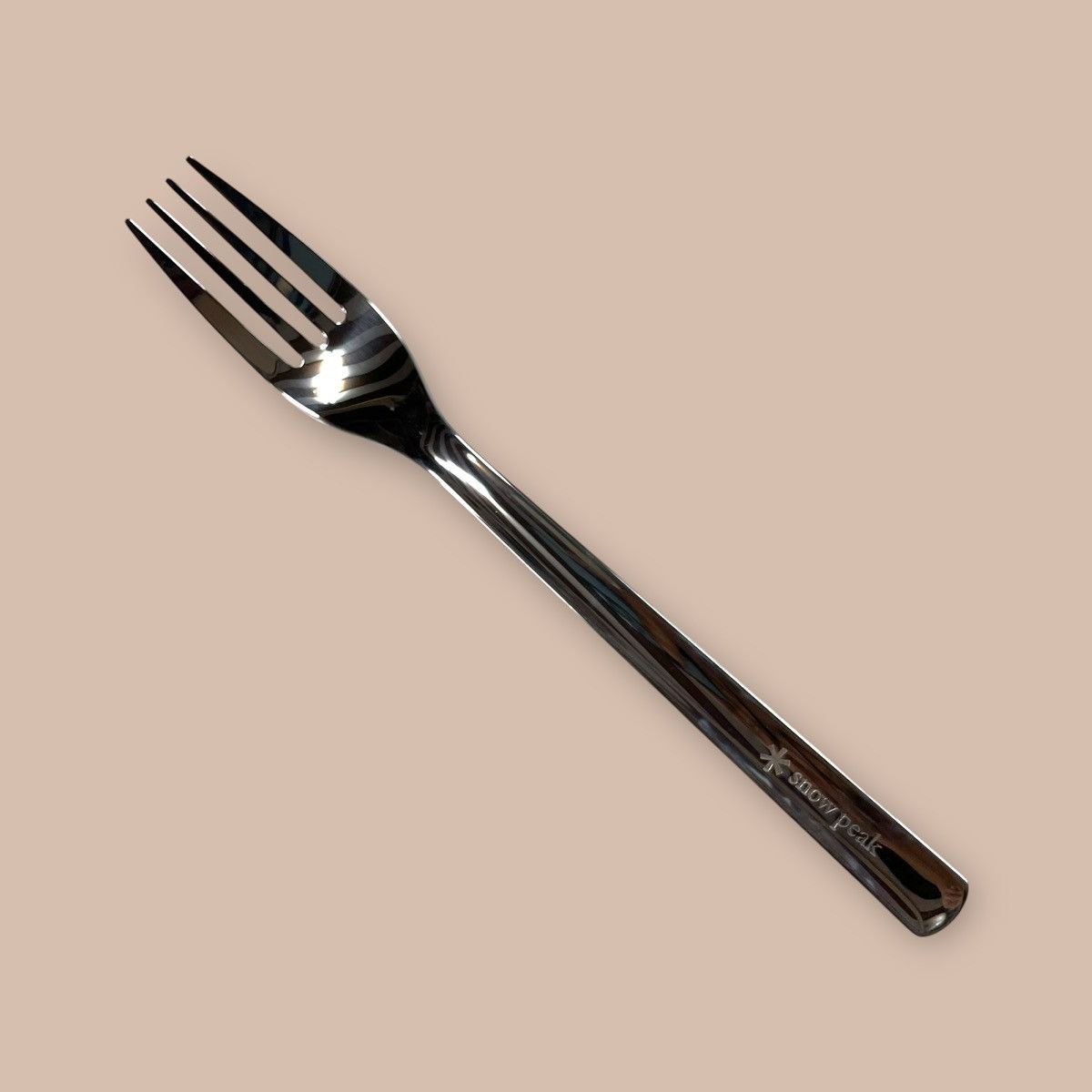 Snow Peak Bundle x2 Snow Peak X LUCKY WOOD All Stainless Dinner Fork Size ONE SIZE - 4 Thumbnail