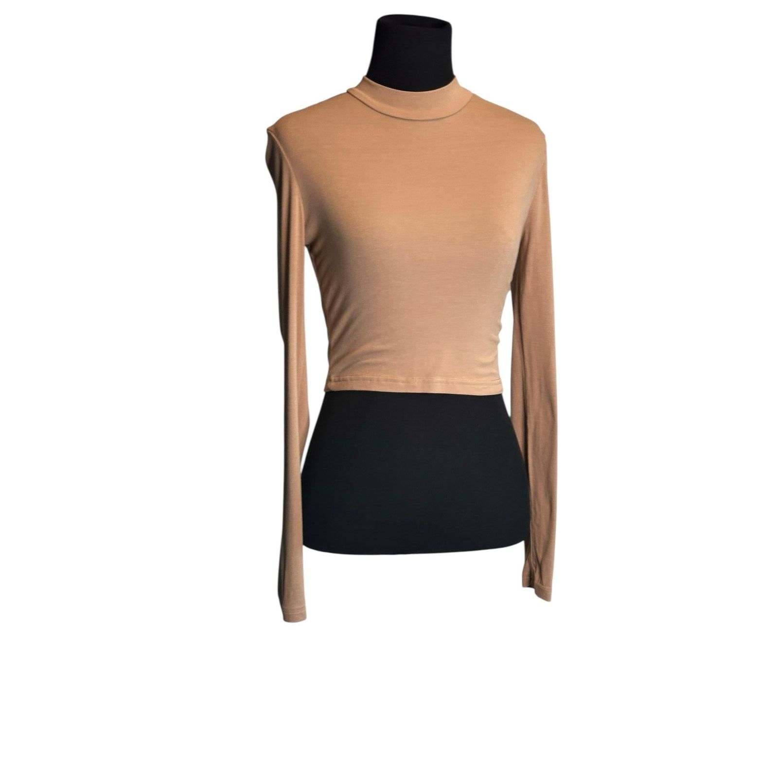Shein Shein beige long sleeves t shirt top size Small Size S / US 4 / IT 40 - 11 Thumbnail