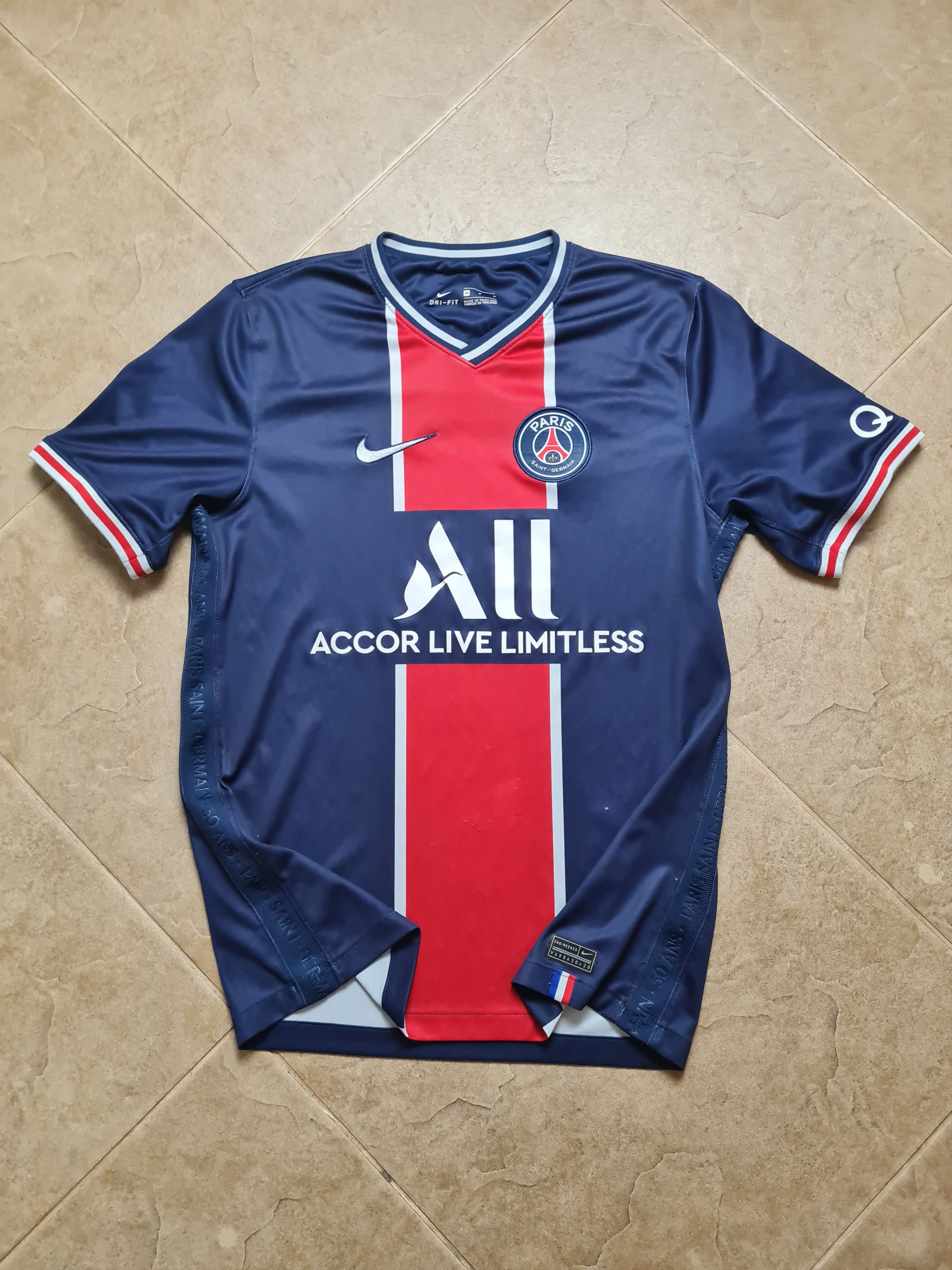 Nike JERSEY NIKE PARIS SAINT-GERMAIN 2020/21 HOME SHIRT PSG Size US M / EU 48-50 / 2 - 5 Thumbnail