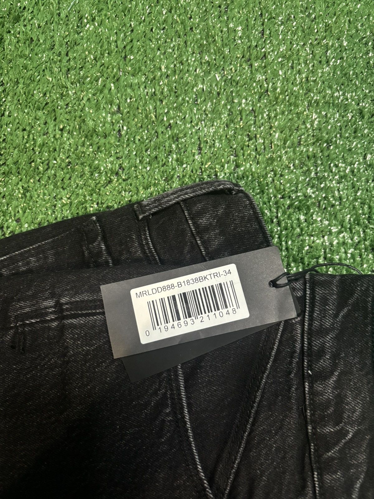 Rta RTA Oliver Skinny Jeans Black Tri Paint Size US 34 / EU 50 - 2 Thumbnail