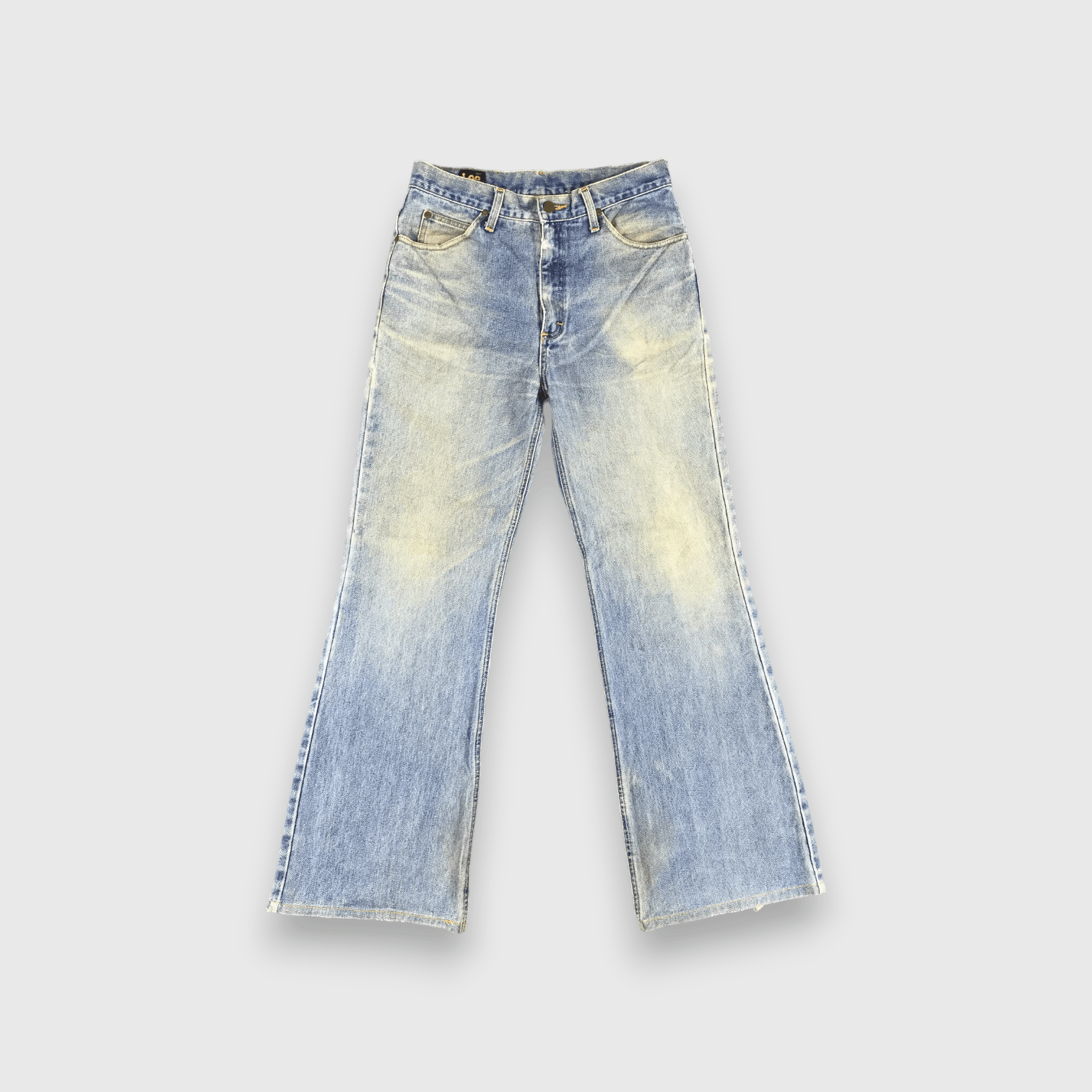 Lee Vintage Blue Wash Lee Jeans-J1539 Size US 31 - 1 Thumbnail