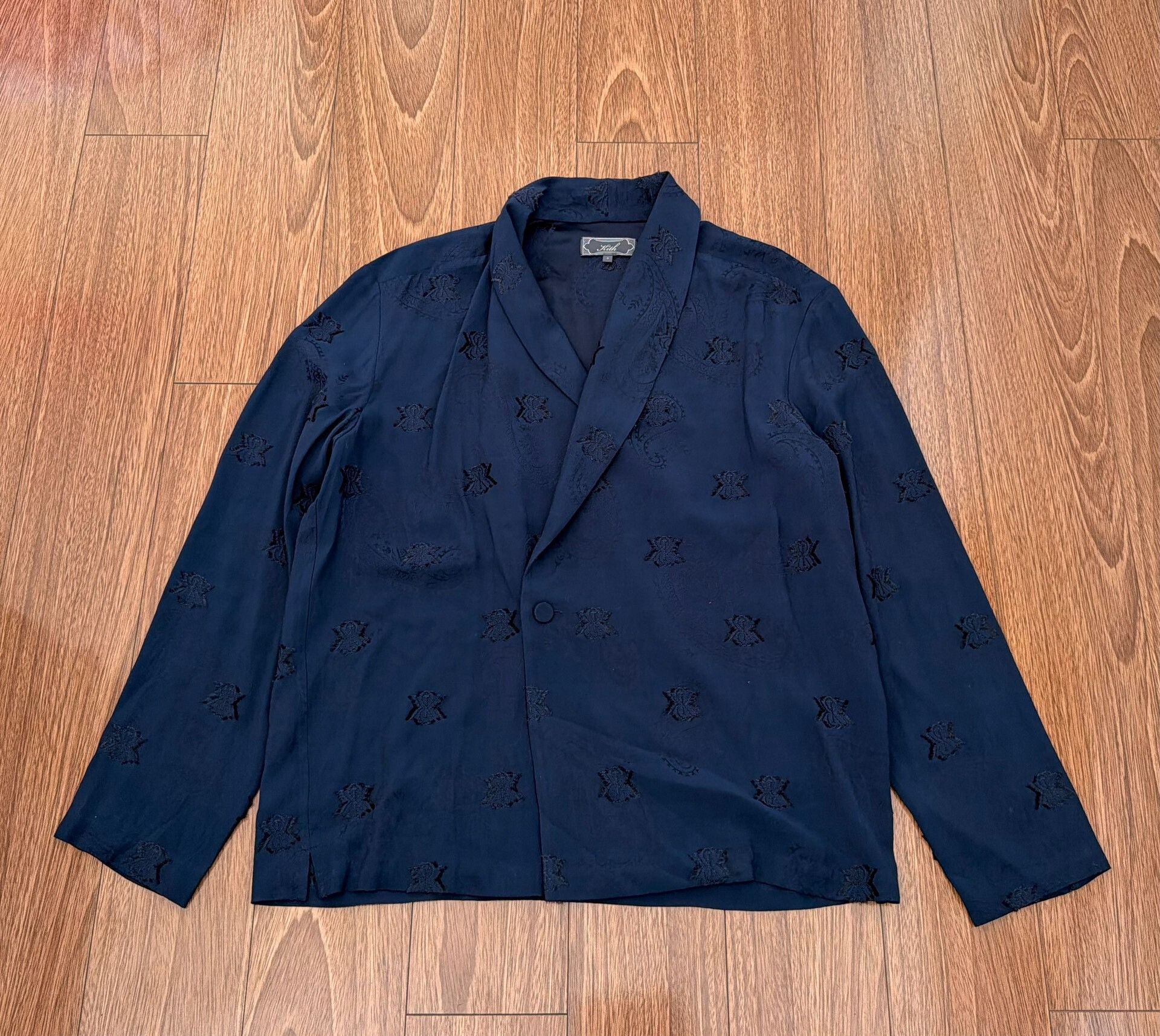 Kith Kith Long Sleeve Thompson Crossover Shirt Size US S / EU 44-46 / 1 - 1 Thumbnail