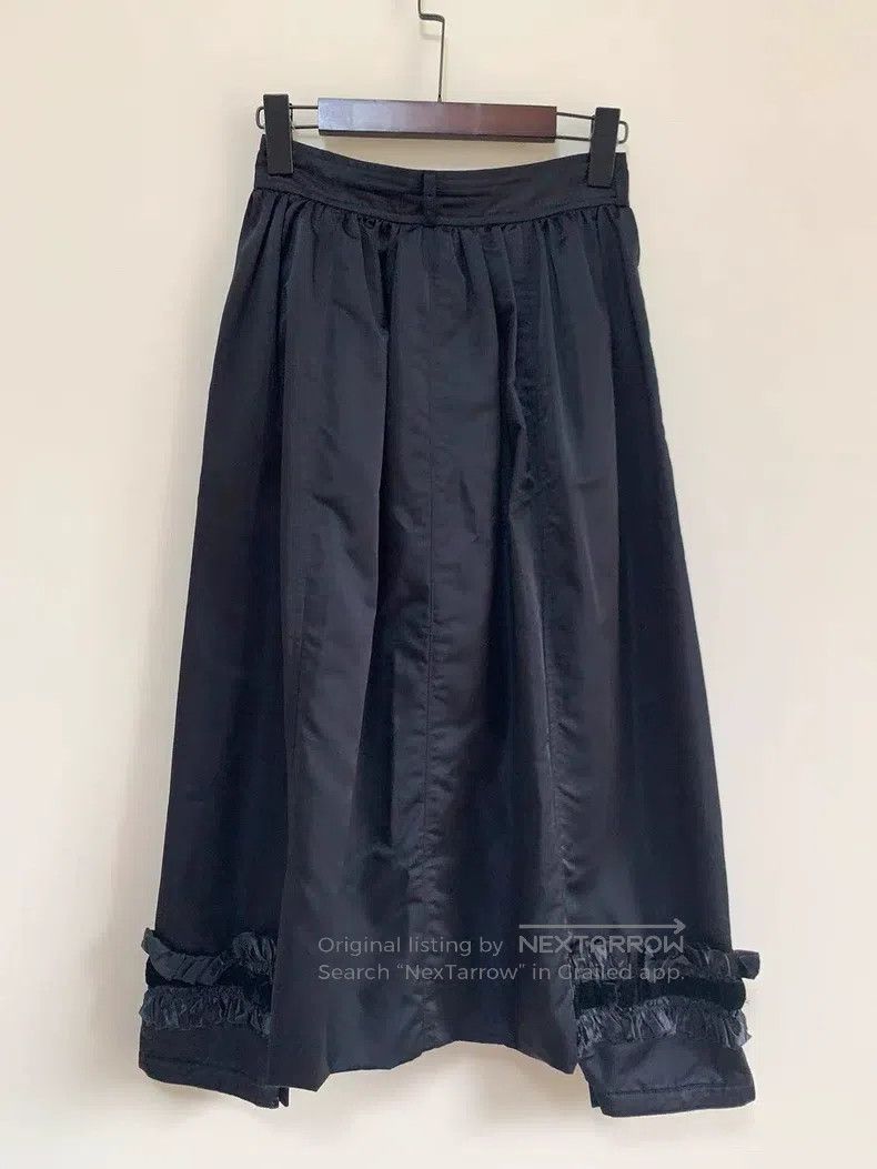 Comme des Garcons Comme Des Garcons size XS Black silk satin pants, size SS Size 23" - 2 Thumbnail