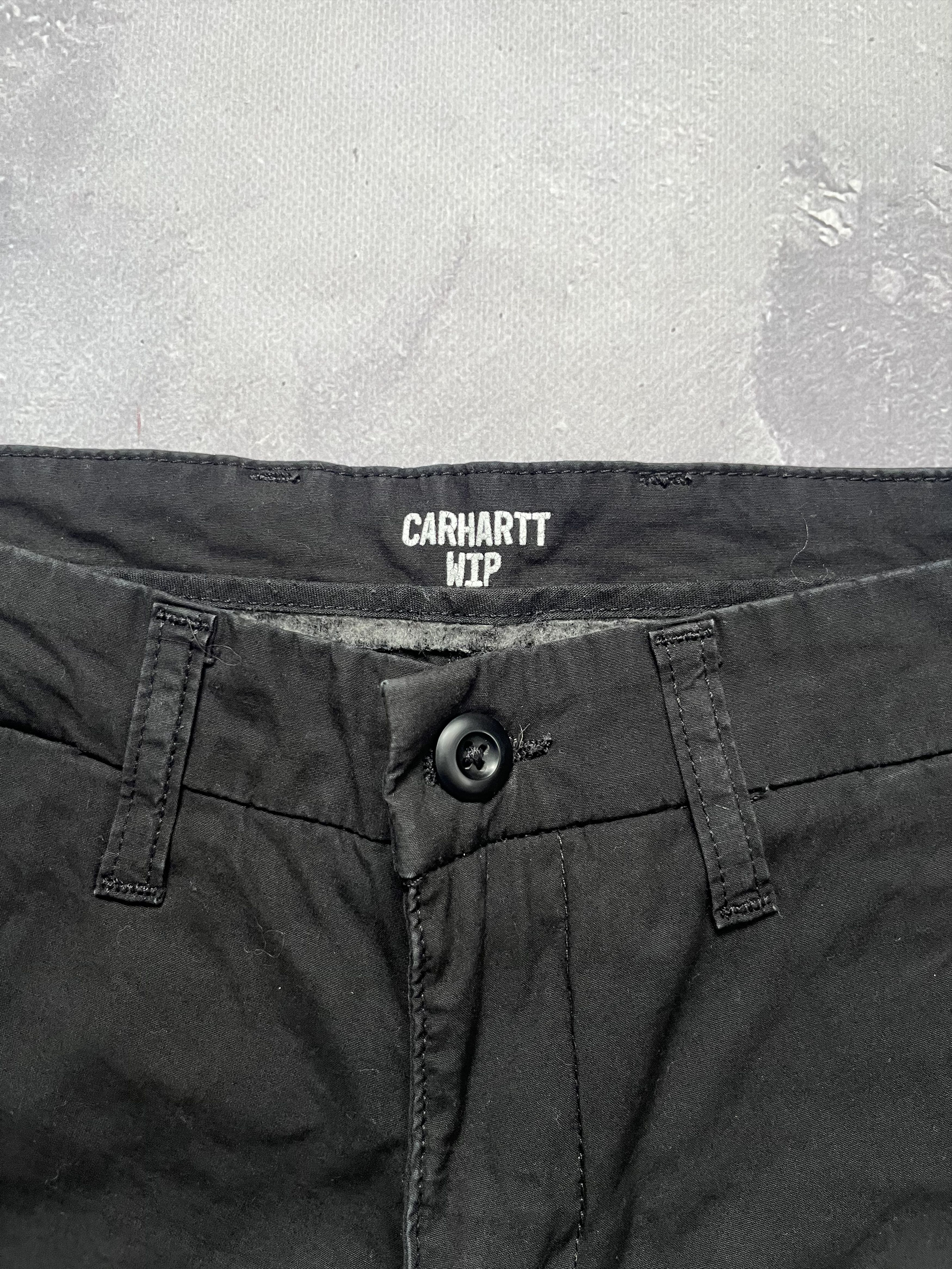 Carhartt Wip Carhartt Work In Progress Pants 27x32 Black SID Chinos WIP Size US 27 - 3 Thumbnail