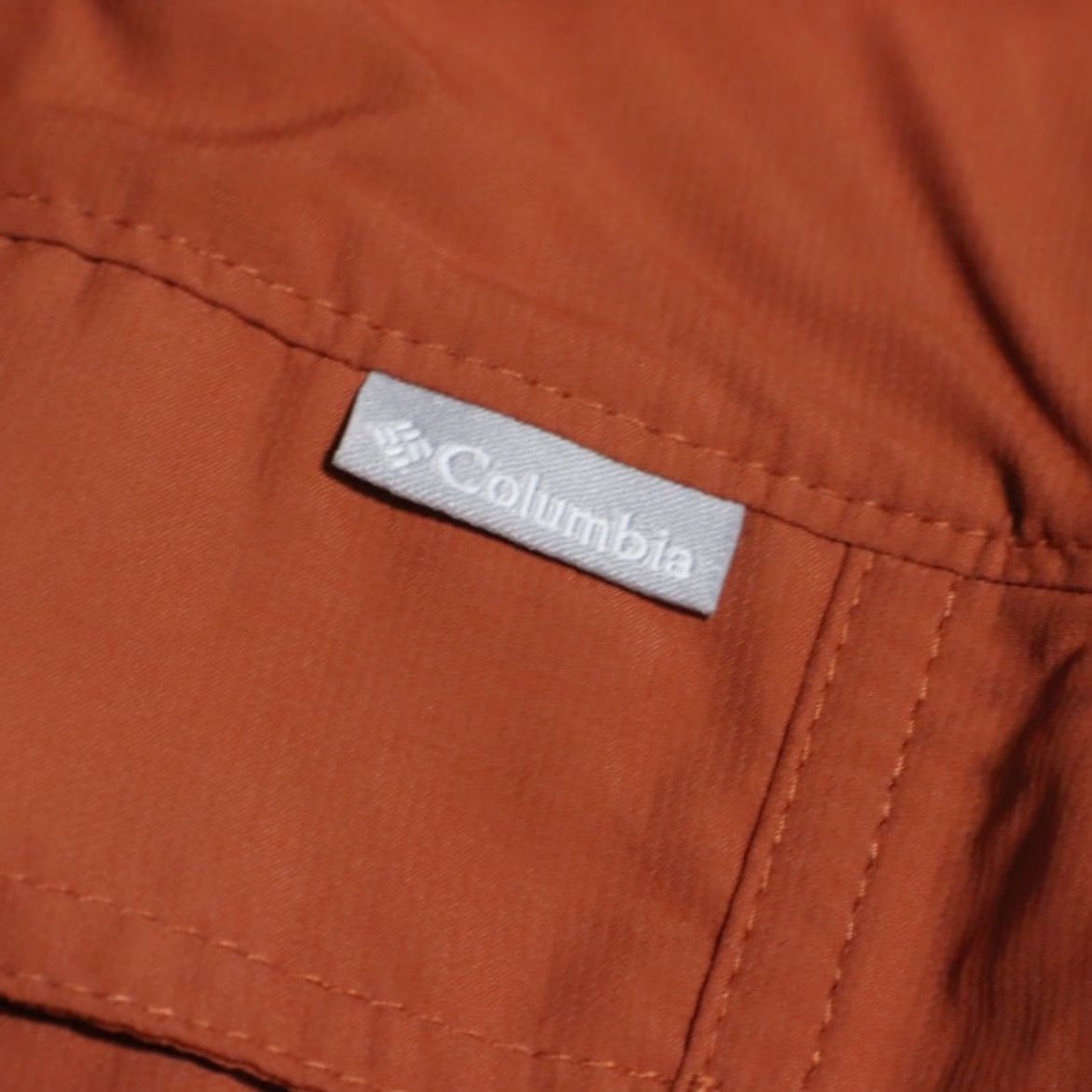 Vintage Columbia Omni-Shade Nylon Button Up Shirt Burnt Orange Men's L Size US L / EU 52-54 / 3 - 6 Thumbnail