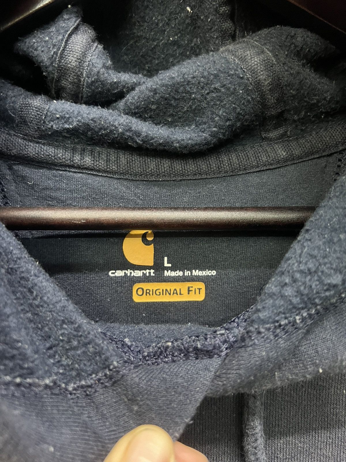 Carhartt Vintage Carhartt Original Fit Hoodie Size US L / EU 52-54 / 3 - 5 Thumbnail