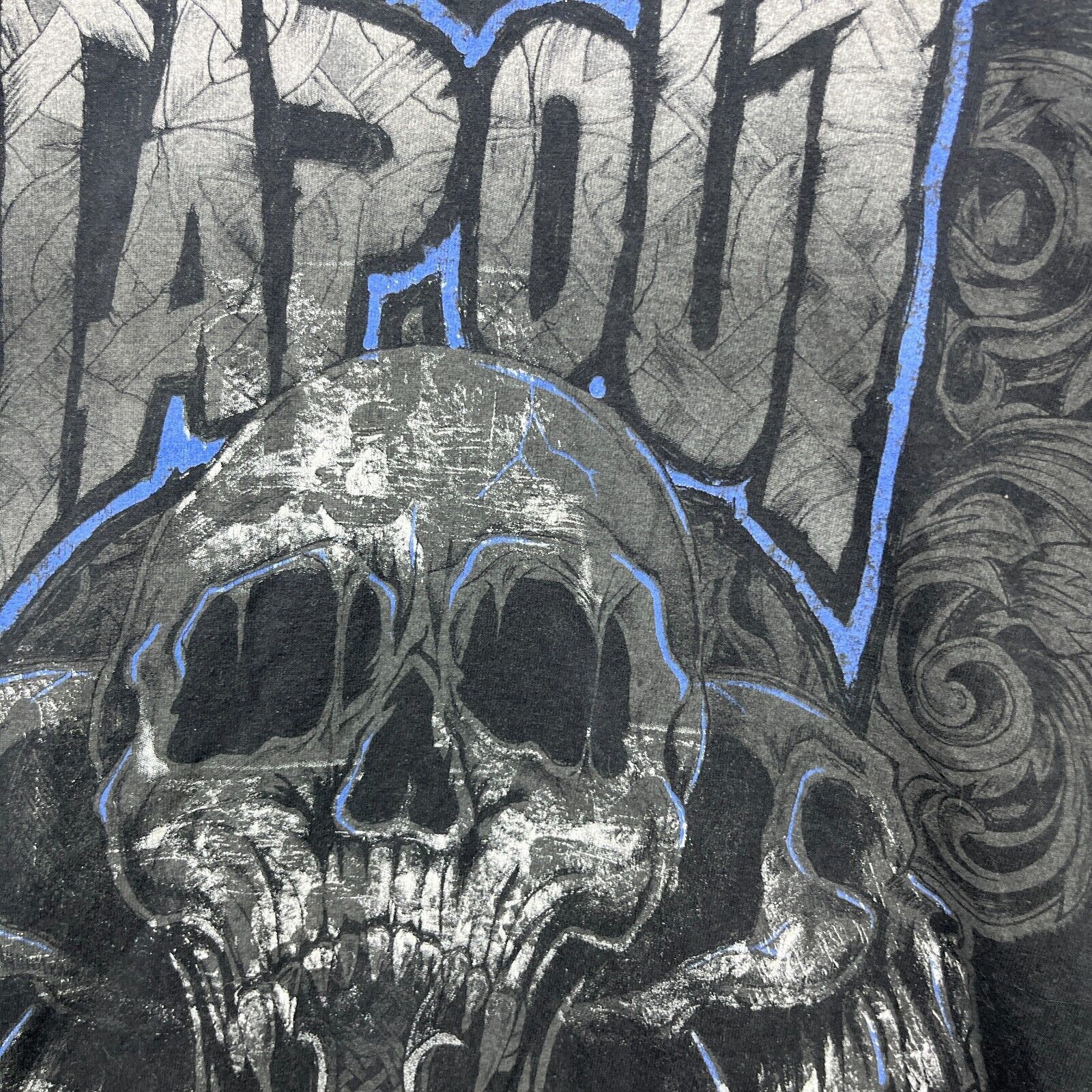 Tapout × Vintage Tapout Vintage Y2K Skull Cross MMA T-Shirt 2XL Jesse PInkman Size US XXL / EU 58 / 5 - 4 Thumbnail