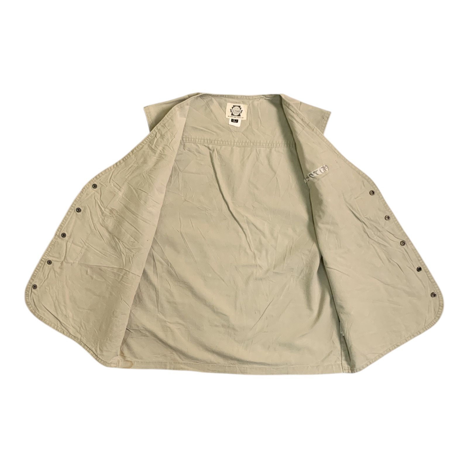 Japanese Brand Rare Design Vintage S.K.Power Active Style Vests Size US L / EU 52-54 / 3 - 3 Thumbnail