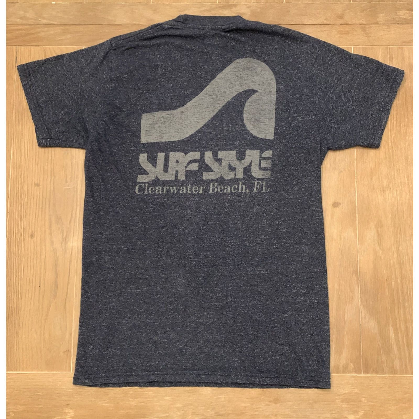Vintage VINTAGE Surf Style T-Shirt Clearwater Beach Florida Gray Size M Men Beach Style Short Sleeve Shirt - Mens M Size US M / EU 48-50 / 2 - 4 Thumbnail