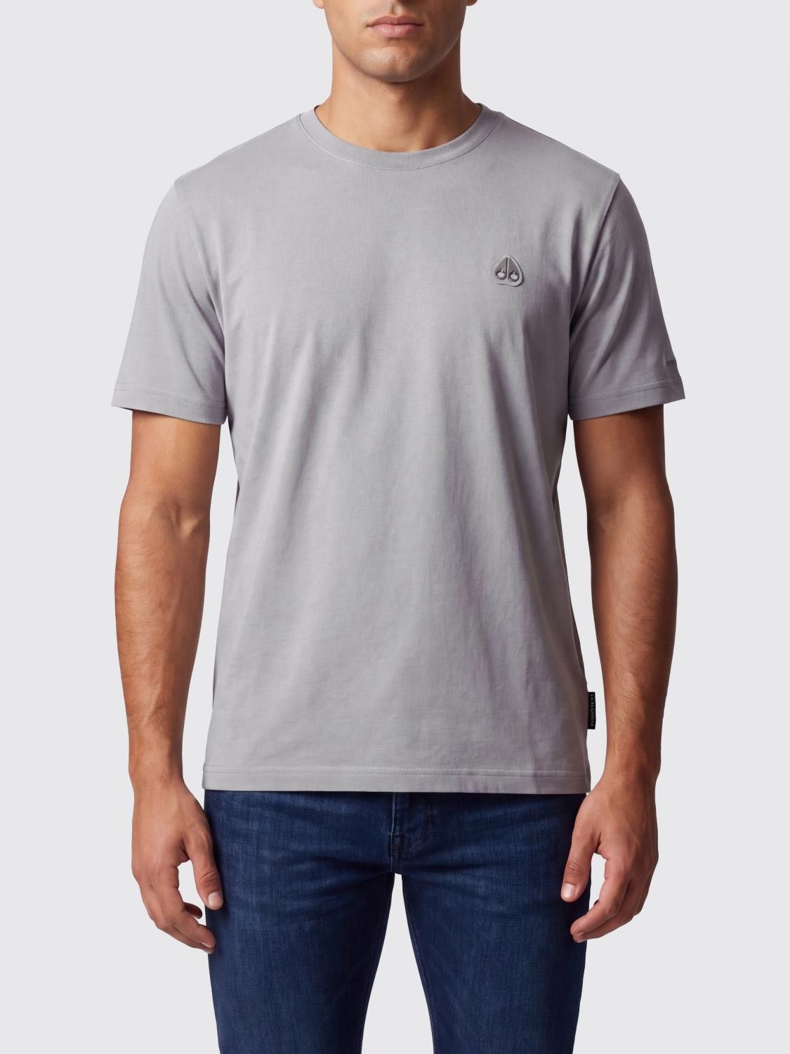 Moose Knuckles Moose Knuckles T-Shirt Men Grey Size US L / EU 52-54 / 3 - 1 Thumbnail