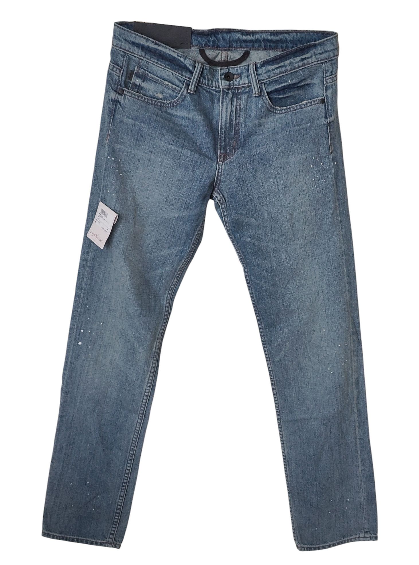 Helmut Lang Helmut Lang Relaxed RLLD Distressed Denim Pants NEW w/ Tags Size US 28 / EU 44 - 1 Thumbnail