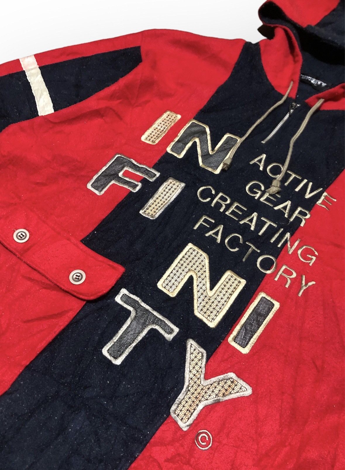 Vintage INFINITY Raglan Sweatshirt Hoodie