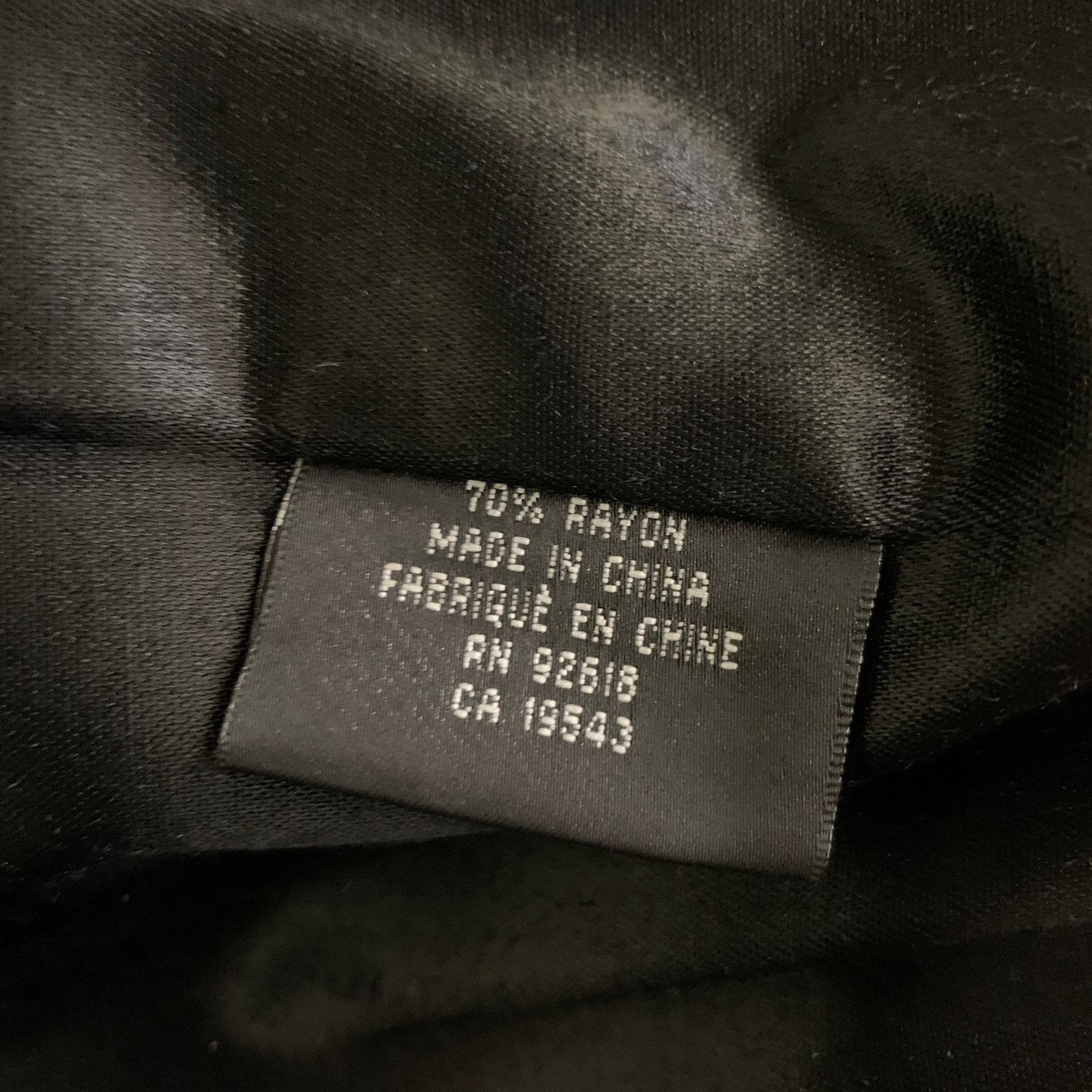 Jhane Barnes JHANE BARNES Size XXL Black Leather Double Breasted Coat Size US XXL / EU 58 / 5 - 9 Thumbnail