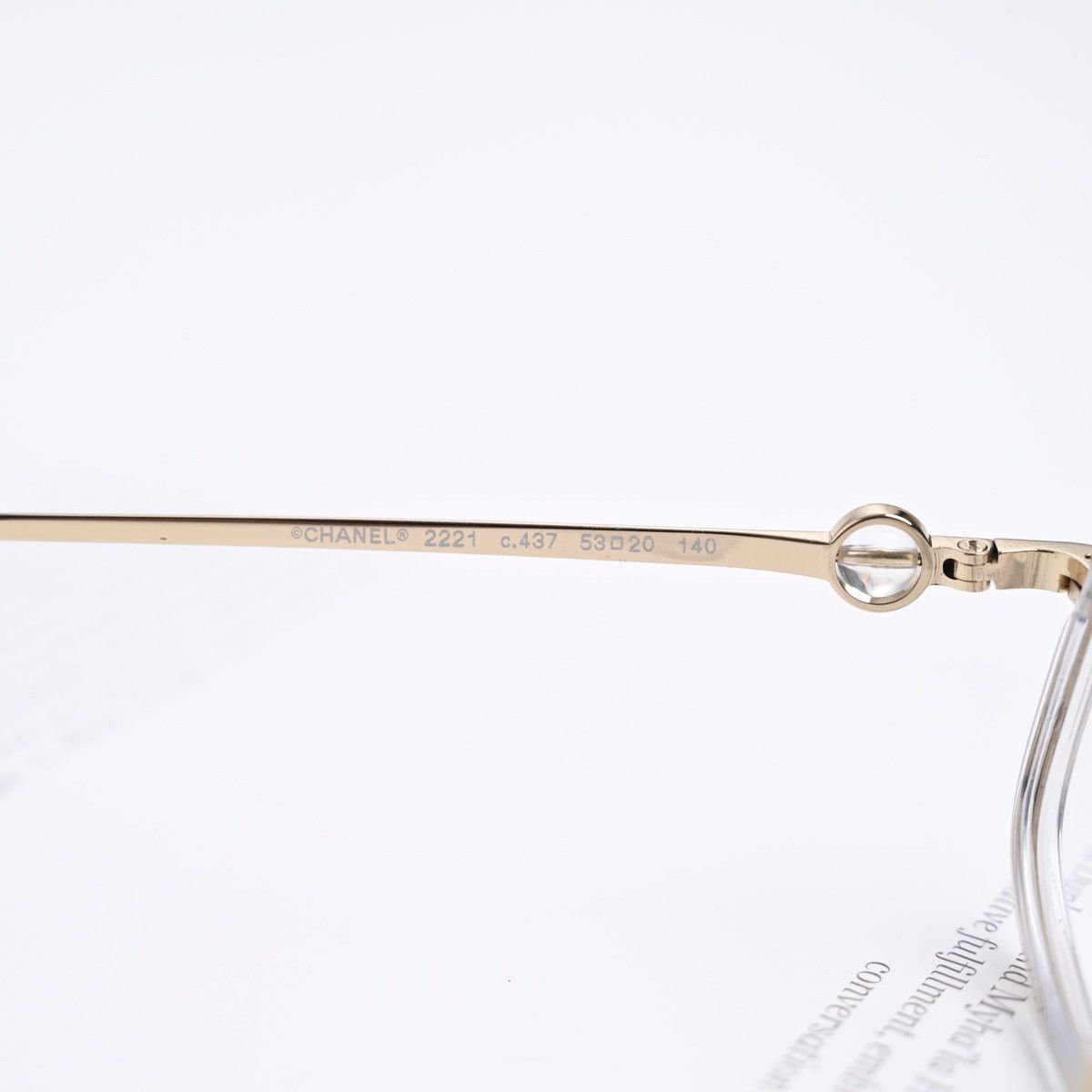 Chanel CHANEL 0CH2221 C437 GLASSES Size ONE SIZE - 4 Thumbnail