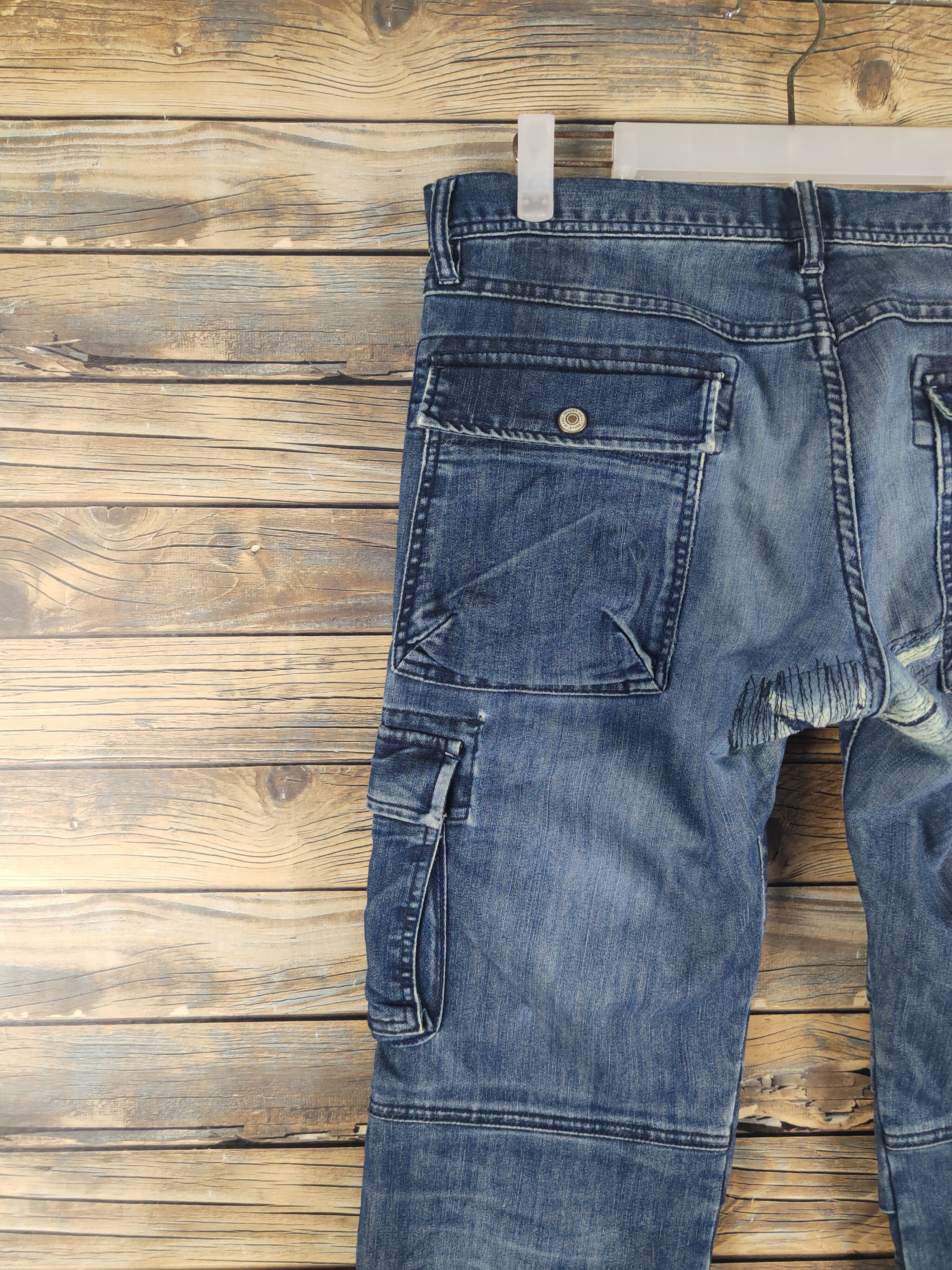DL Lyric Dark Blue Distressed Ripped Jeans #46-103T