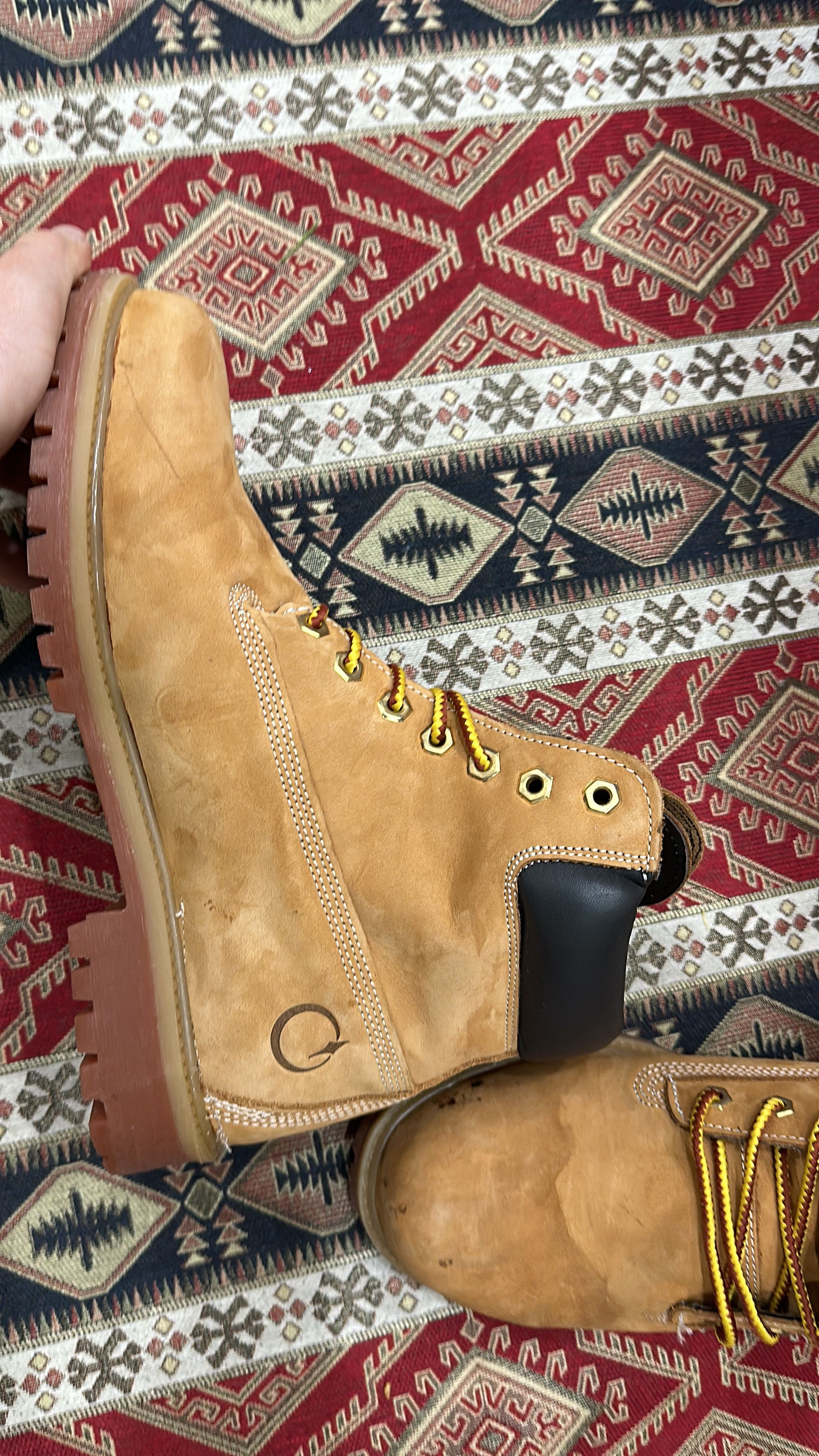 Derschutze Derschütze "yasmin v3" Boots Size 45 Timberland Style Size US 11 / EU 44 - 9 Thumbnail