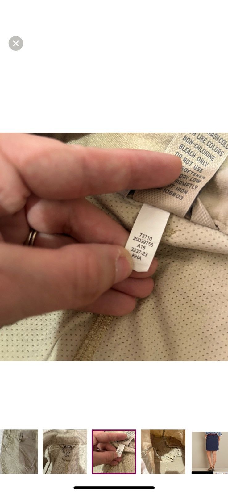Duluth Trading Company Duluth trading co tan dry on the fly skort size 10 Size 30" / US 8 / IT 44 - 6 Thumbnail