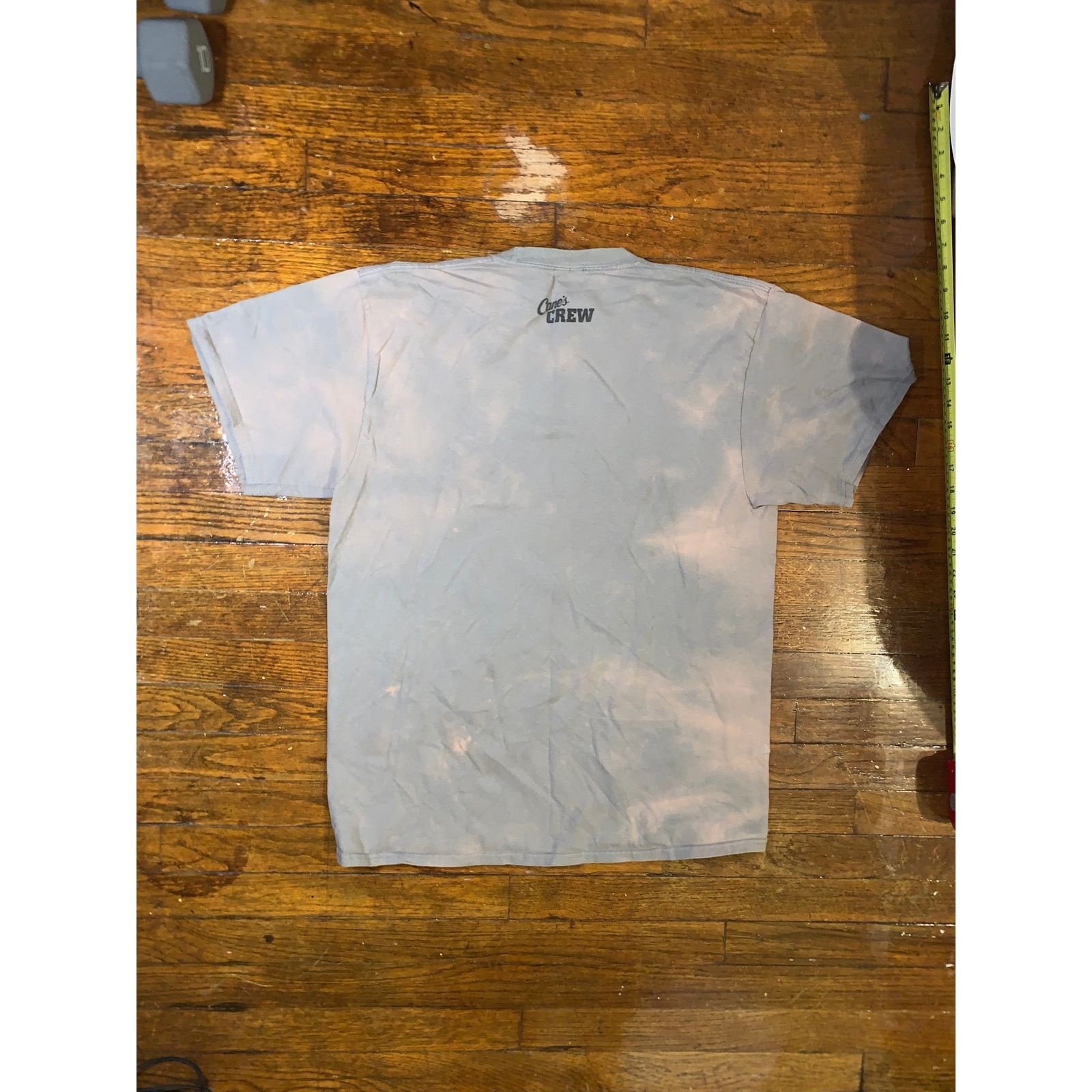 Other Raising Canes One Love T Shirt Large Bleach Dyed Canes Crew Size US L / EU 52-54 / 3 - 6 Thumbnail