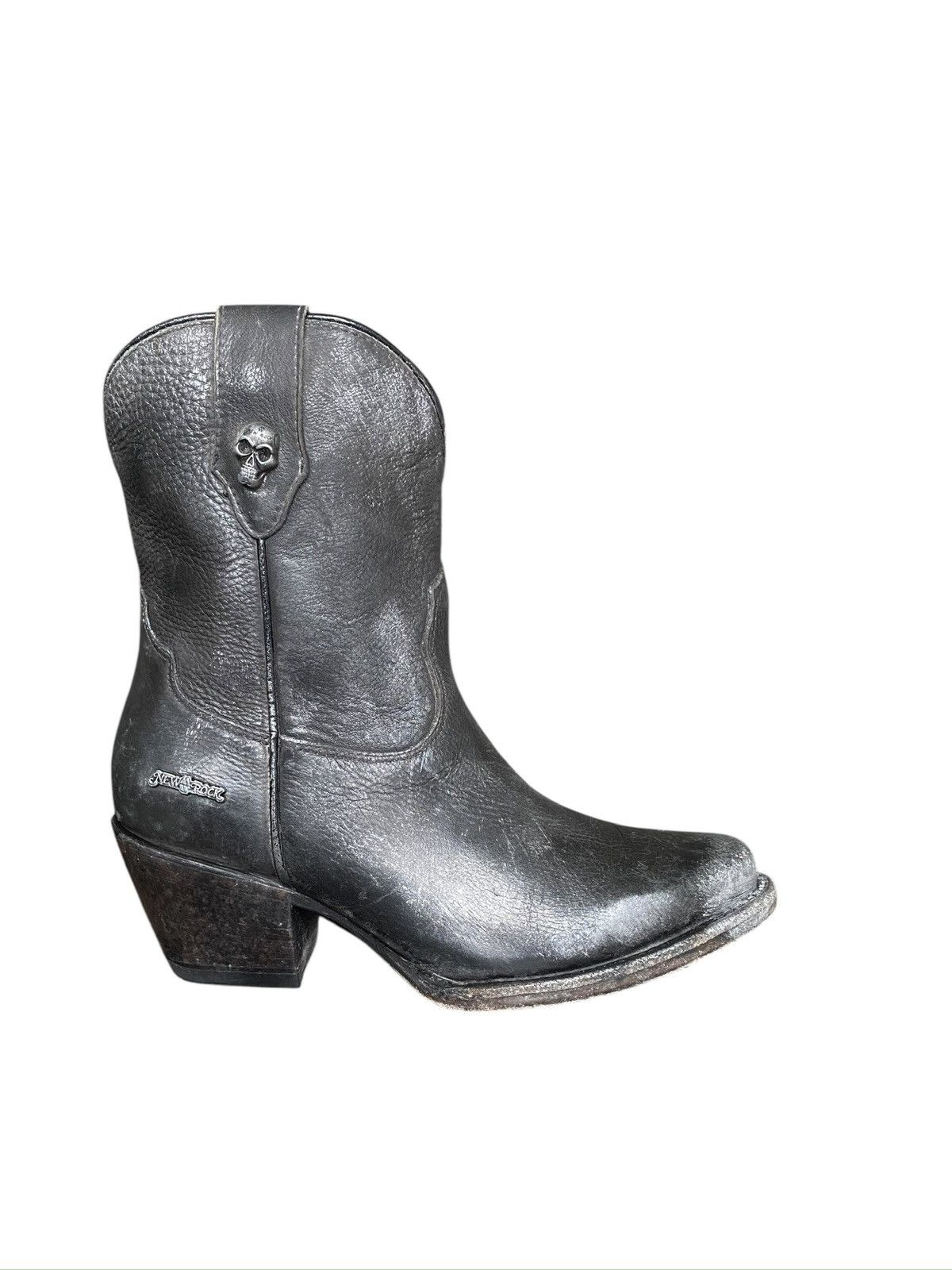Cowboy Equipment New Rock leather cowboy boots Size 36 Size US 6 / IT 36 - 5 Thumbnail