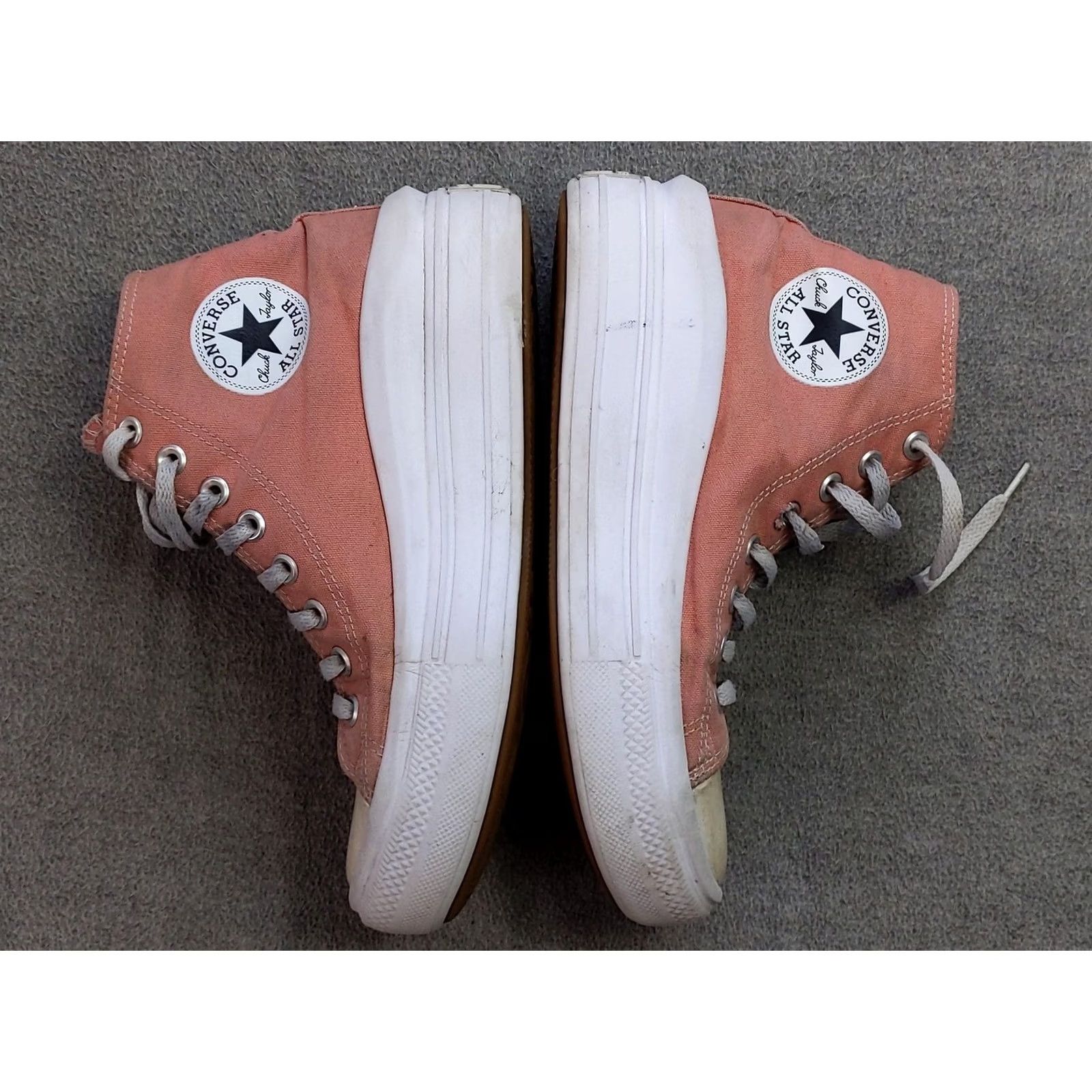 Converse Converse All Star Shoes Womens Pink High Top Platform Canvas Sneakers Size 9 Platform High Top Sneaker Womens Pink Converse Chuck Taylor All Star Size M / US 6-8 / IT 42-44 - 6 Thumbnail