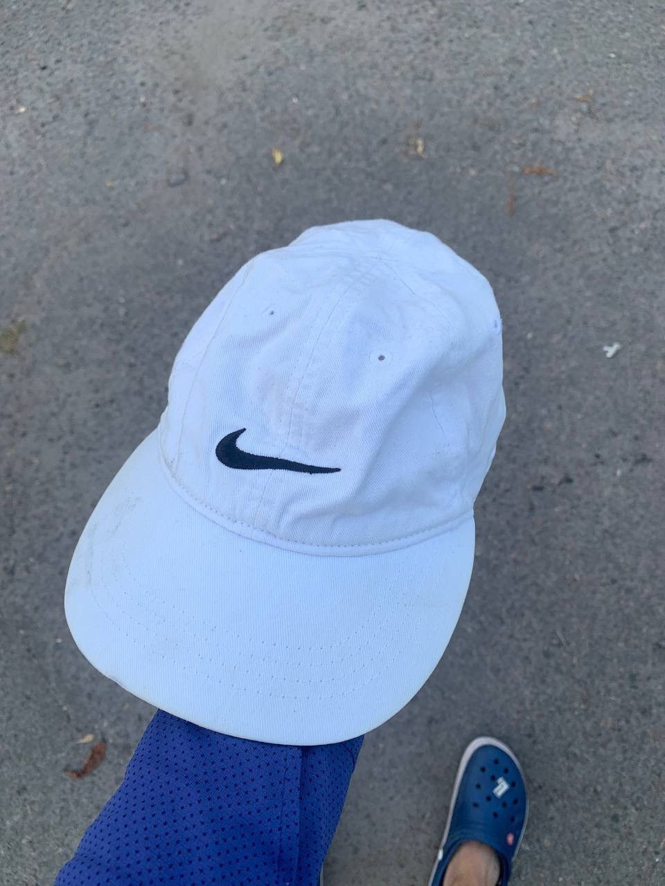 Nike × Vintage VERY RARE NIKE BIG LOGO SWOOSH DRILL JAPAN STYLE Y2K 90s SK8 Size ONE SIZE - 1 Thumbnail