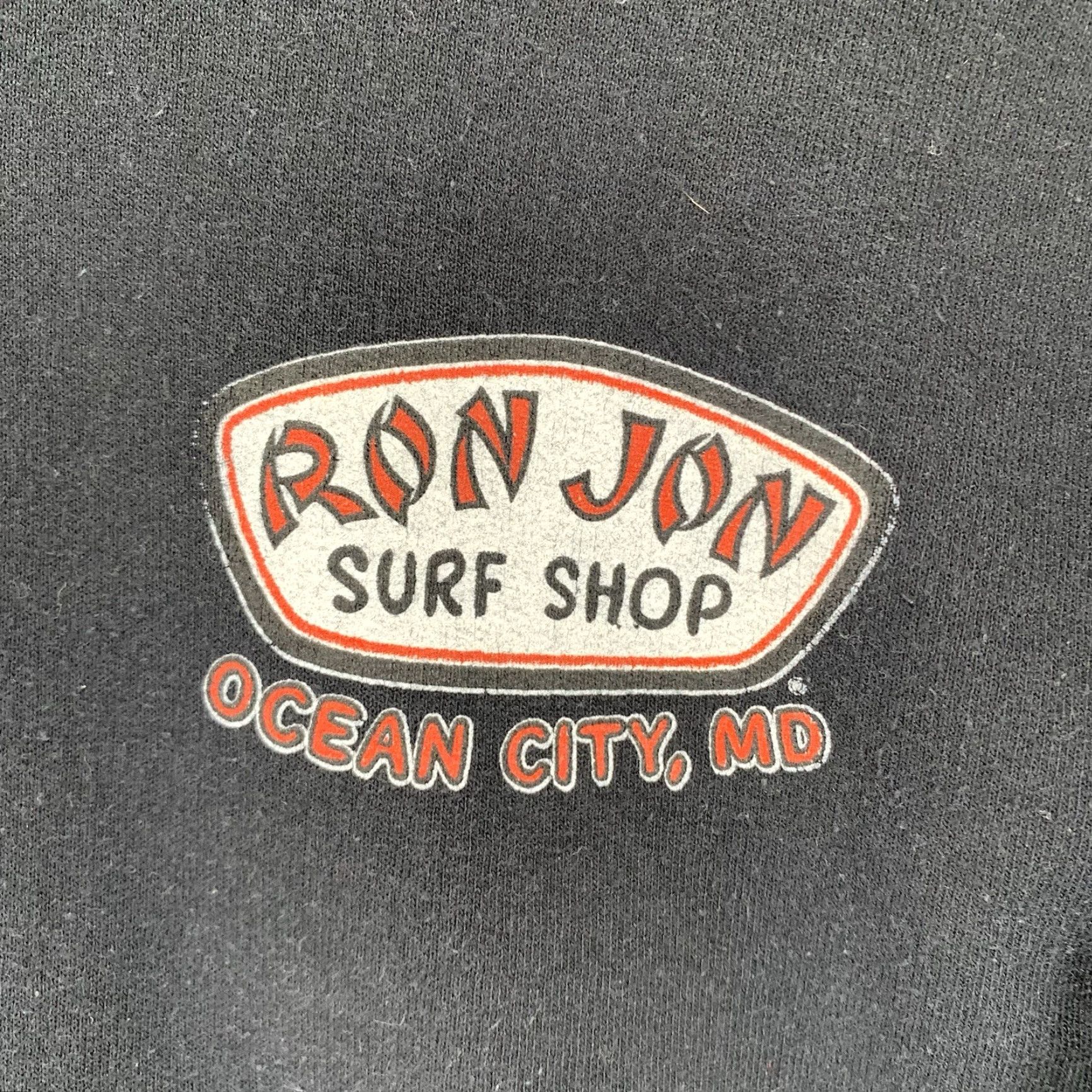 Ron Jon Surf Shop VINTAGE Ron Jon Surf Shop Hoodie Adult Small Black Full Zip Ocean City Maryland Size US S / EU 44-46 / 1 - 3 Thumbnail