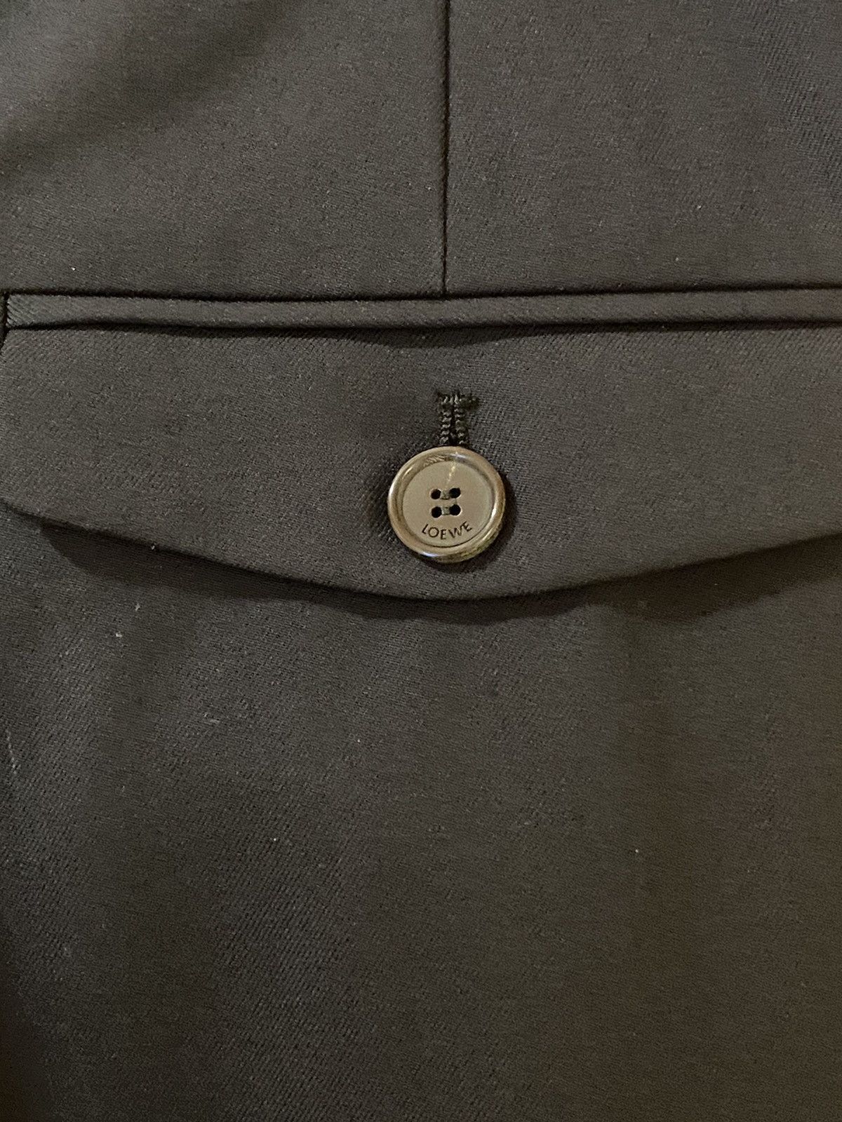Loewe Loewe navy wool cargo pants 48 Size US 32 / EU 48 - 5 Thumbnail