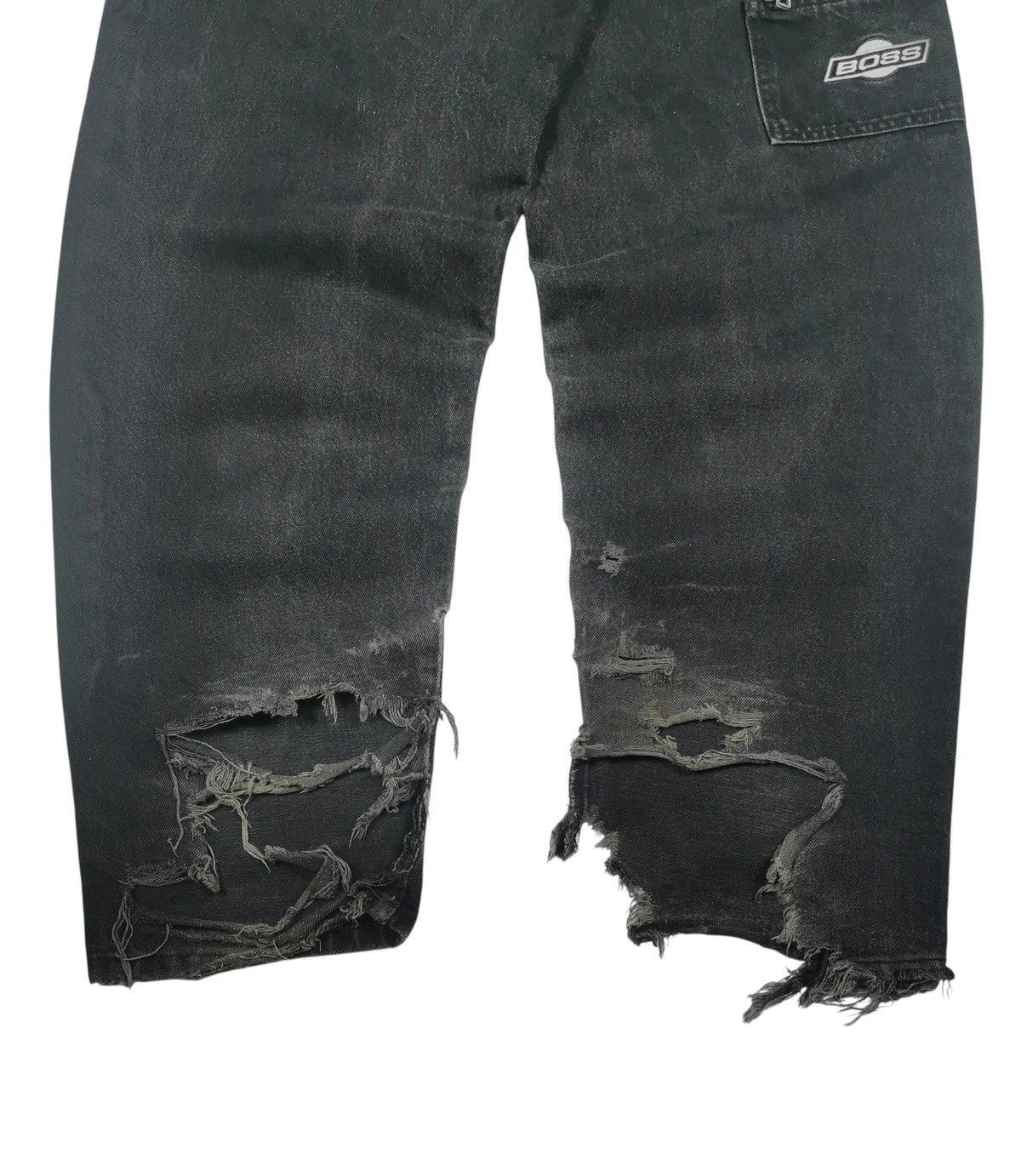 Hugo Boss Hugo Boss Baggy Distressed Jeans Vintage Y2K 90s GUC Size US 30 / EU 46 - 4 Thumbnail