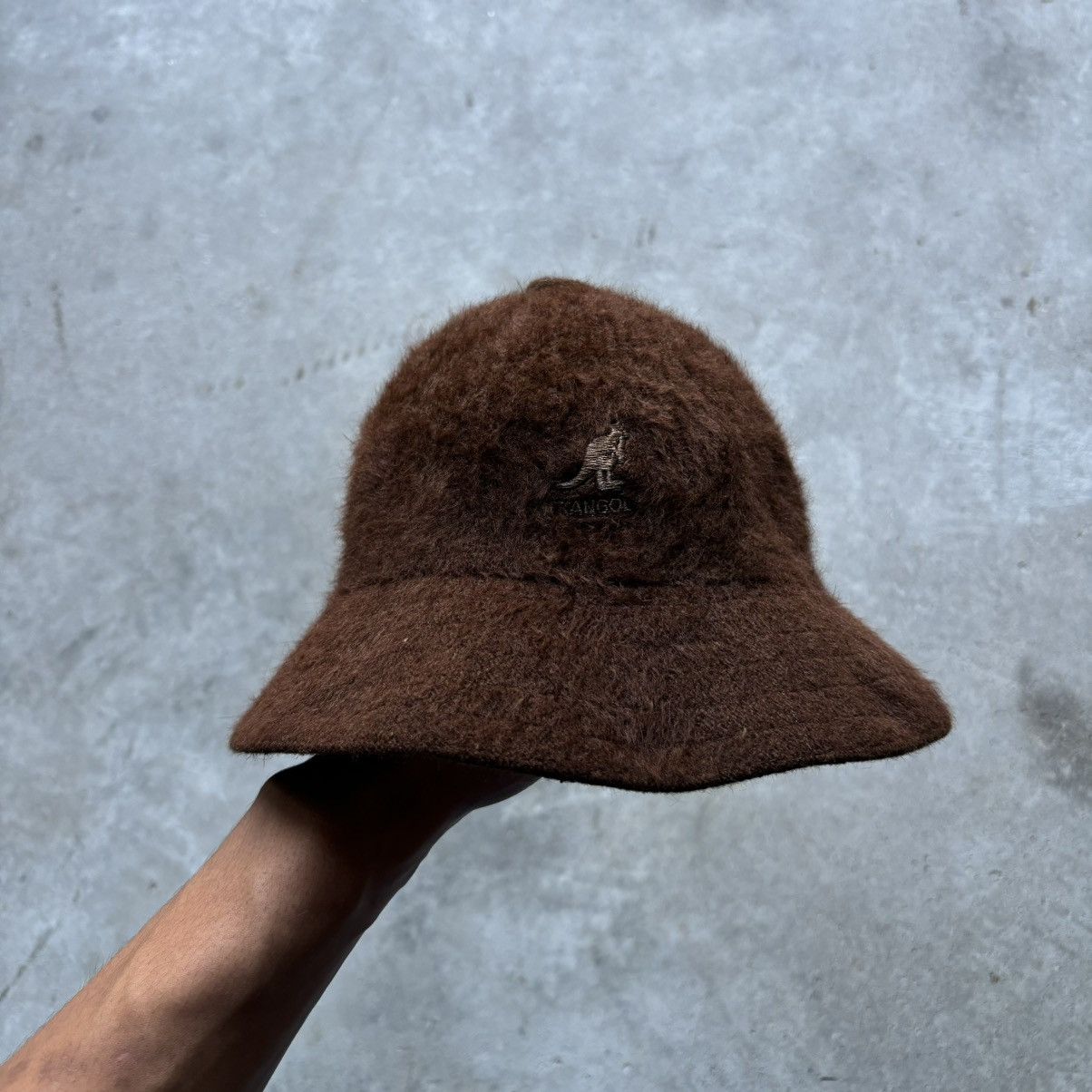 Vintage vintage 90s KANGOL Fur bucket hat Size ONE SIZE - 1 Thumbnail