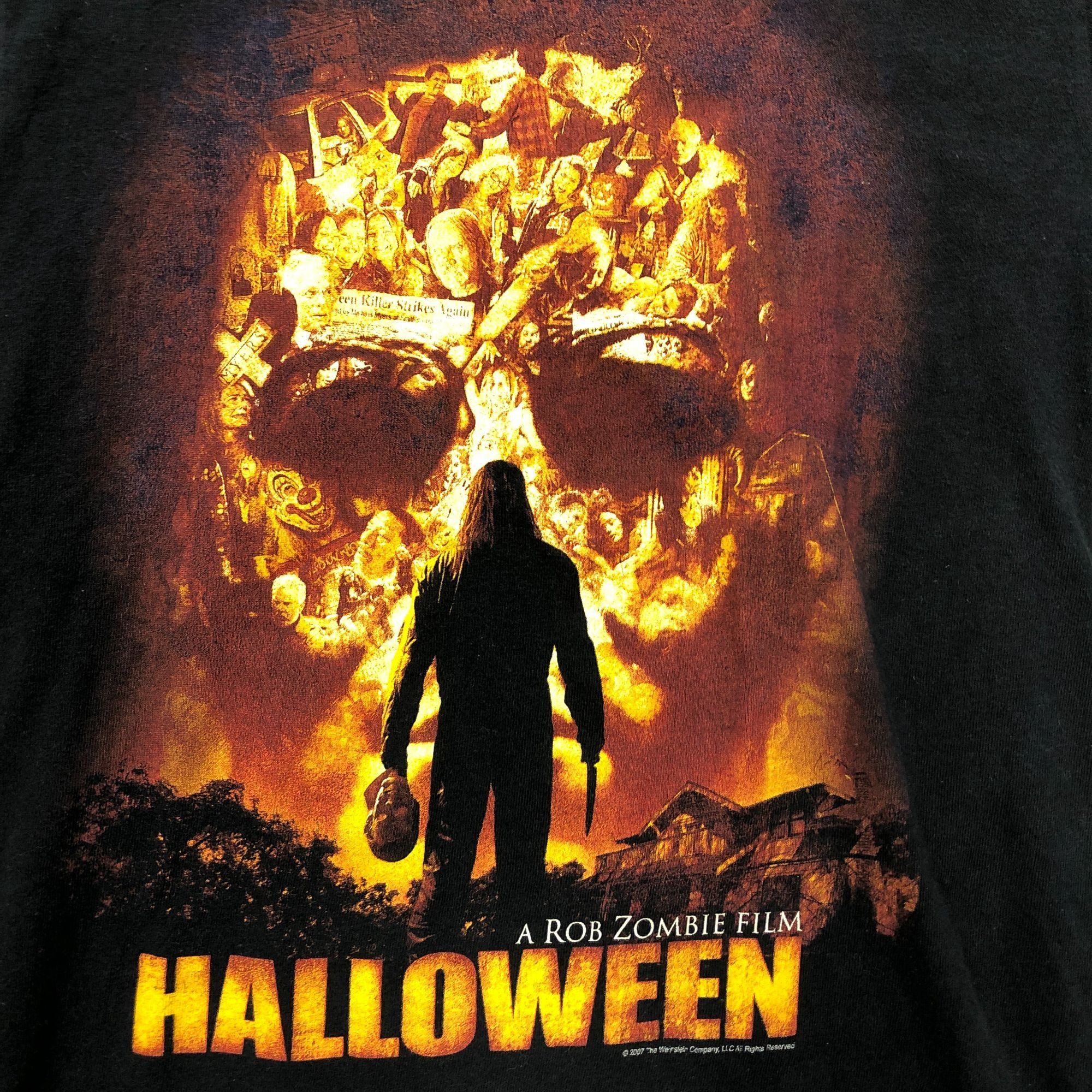 Other Vintage Pre-Owned A Rob Zombie Film Halloween Black T-Shirt Size US XS / EU 42 / 0 - 2 Thumbnail