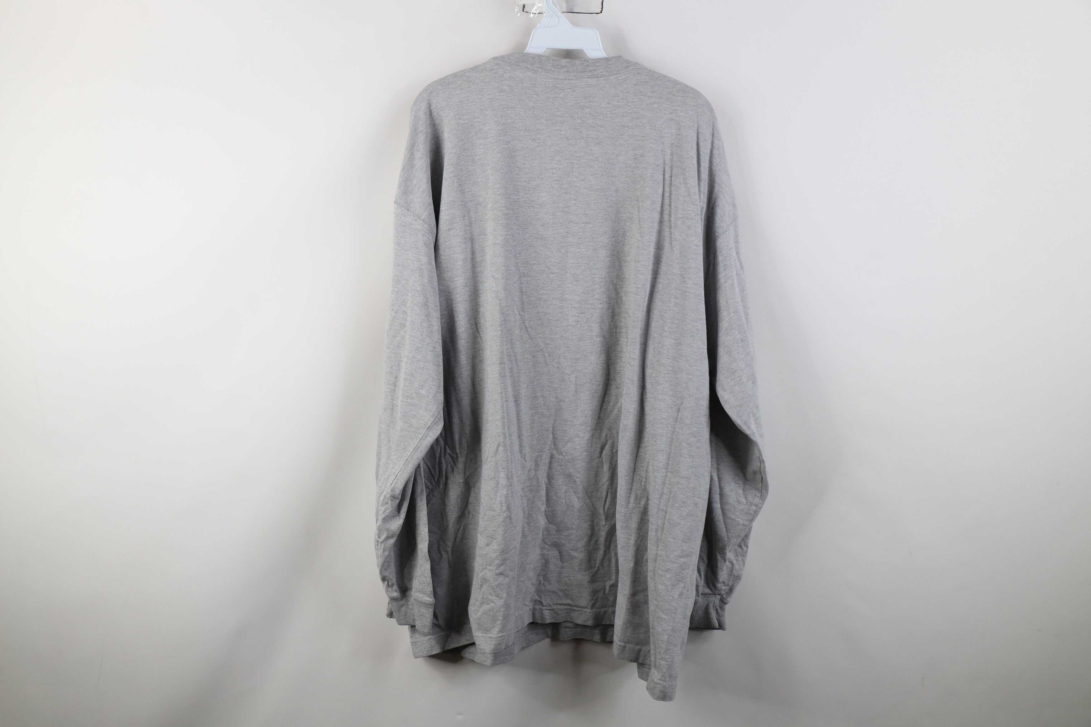 Vintage Vintage 90s Xavier University Long Sleeve T-Shirt Gray Size US XXL / EU 58 / 5 - 10 Thumbnail