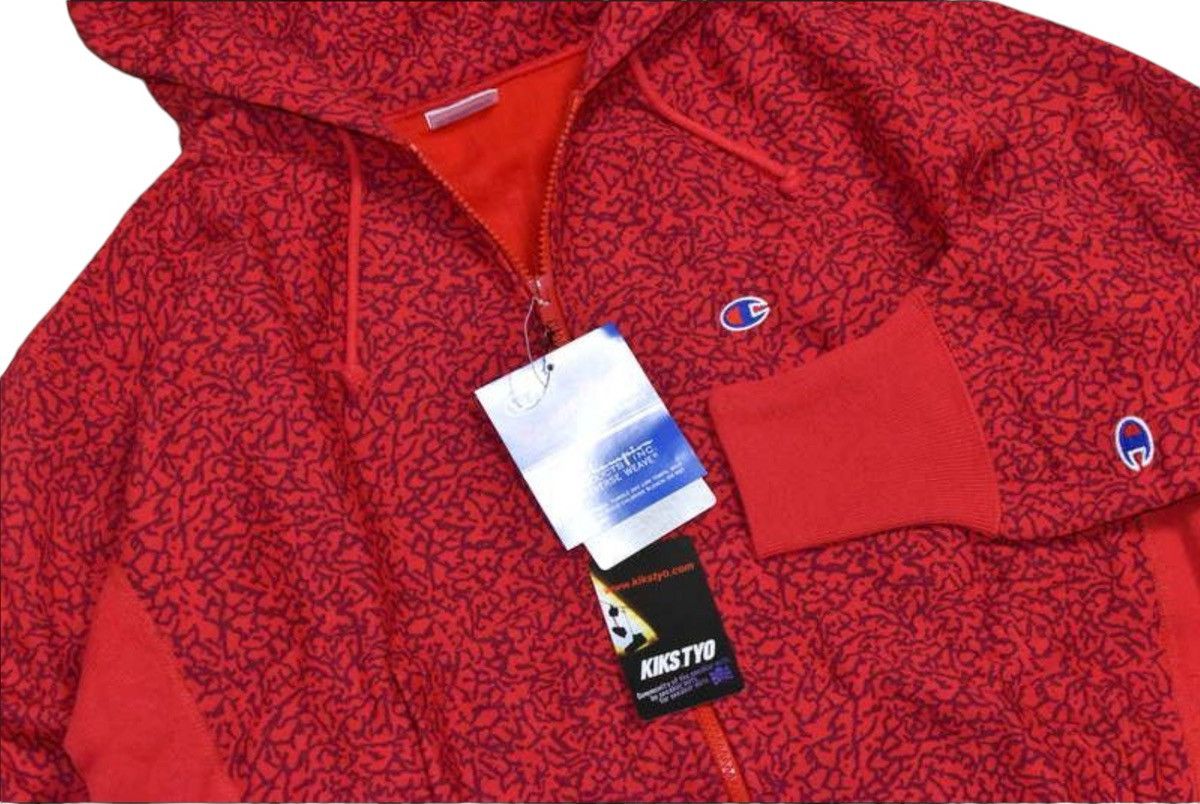 Champion RARE Reverse Weave Elephant Skin Cement Hoodie Air Jordan 3 Size US M / EU 48-50 / 2 - 3 Thumbnail