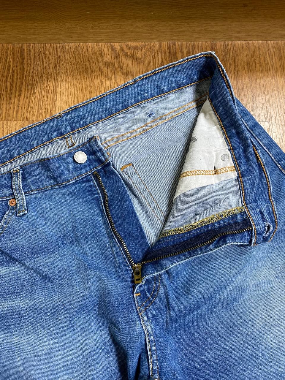 Levi's 90s Levis 501 Button Fly Jeans Size US 38 / EU 54 - 20 Thumbnail
