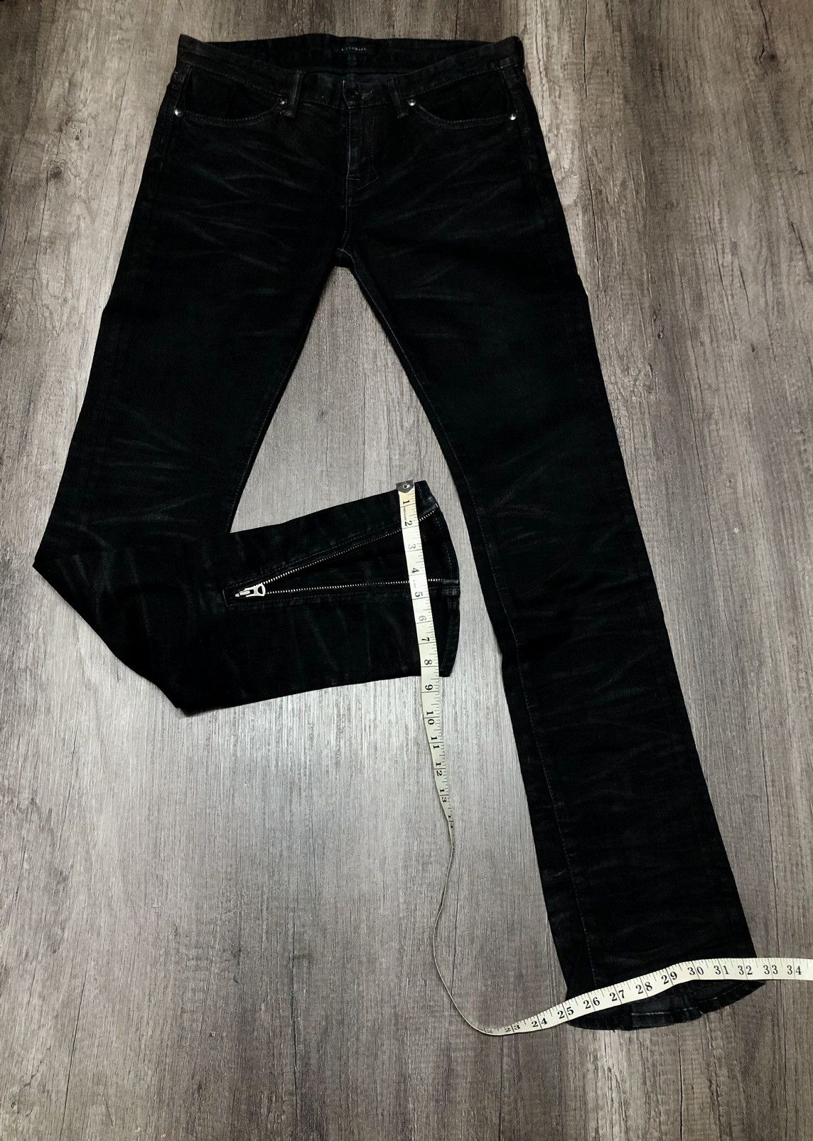 Other CIVARIZE BLACK WAX JEANS Size US 33 - 8 Thumbnail