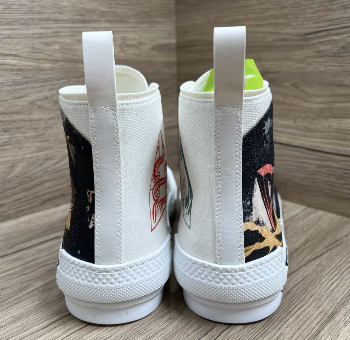 Dior Dior B23 Printed Canvas High-Top Sneakers J41 Size US 6.5 / EU 39-40 - 4 Thumbnail