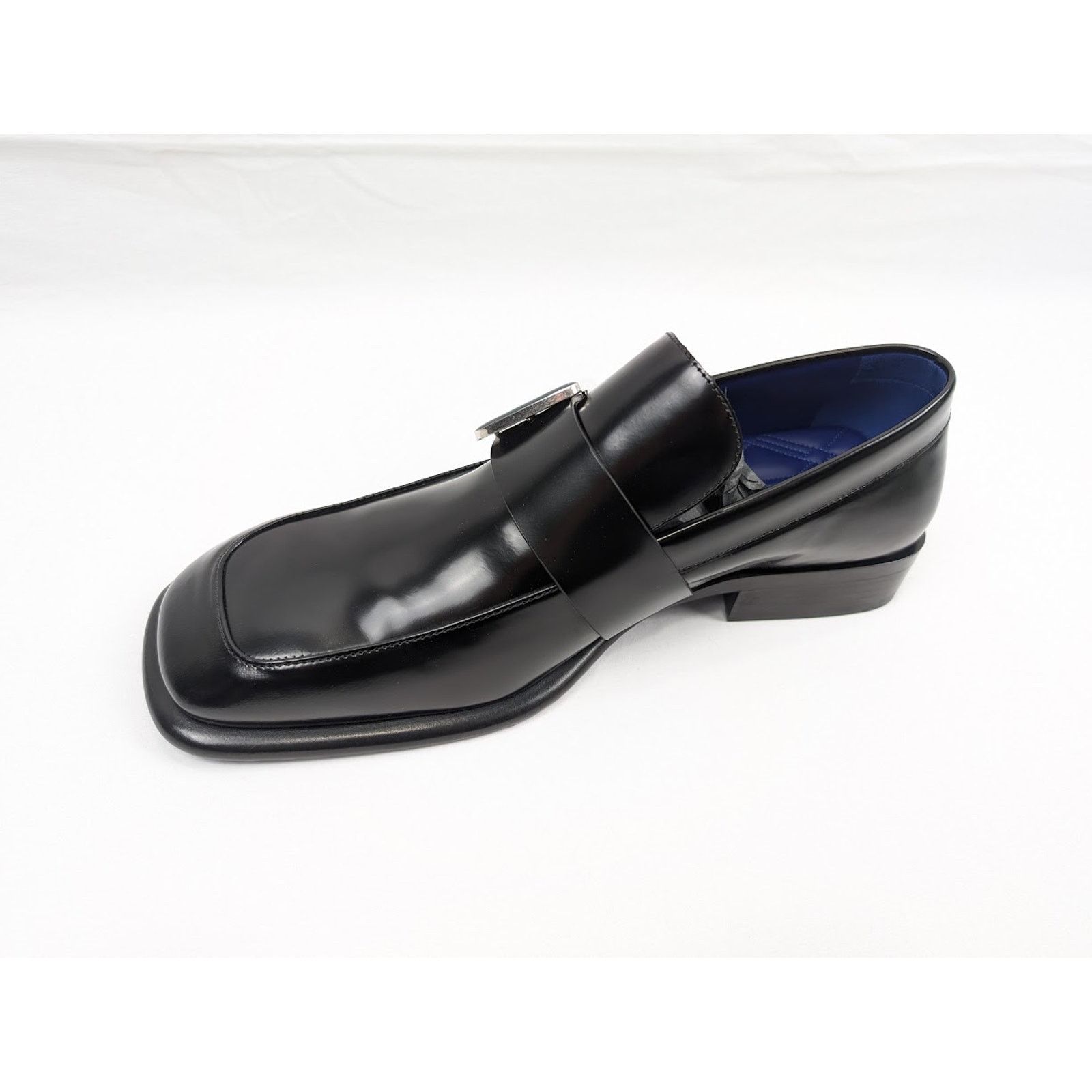 Burberry o1rshd1 Leather Loafers Shoes in Black Size US 12.5 / EU 45-46 - 9 Thumbnail