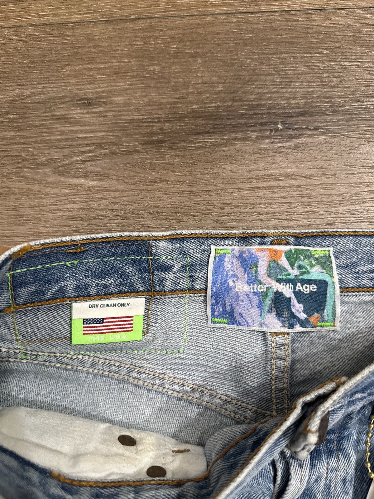Better With Age Better With Age Harrison Denim Shorts Size US 32 / EU 48 - 3 Thumbnail