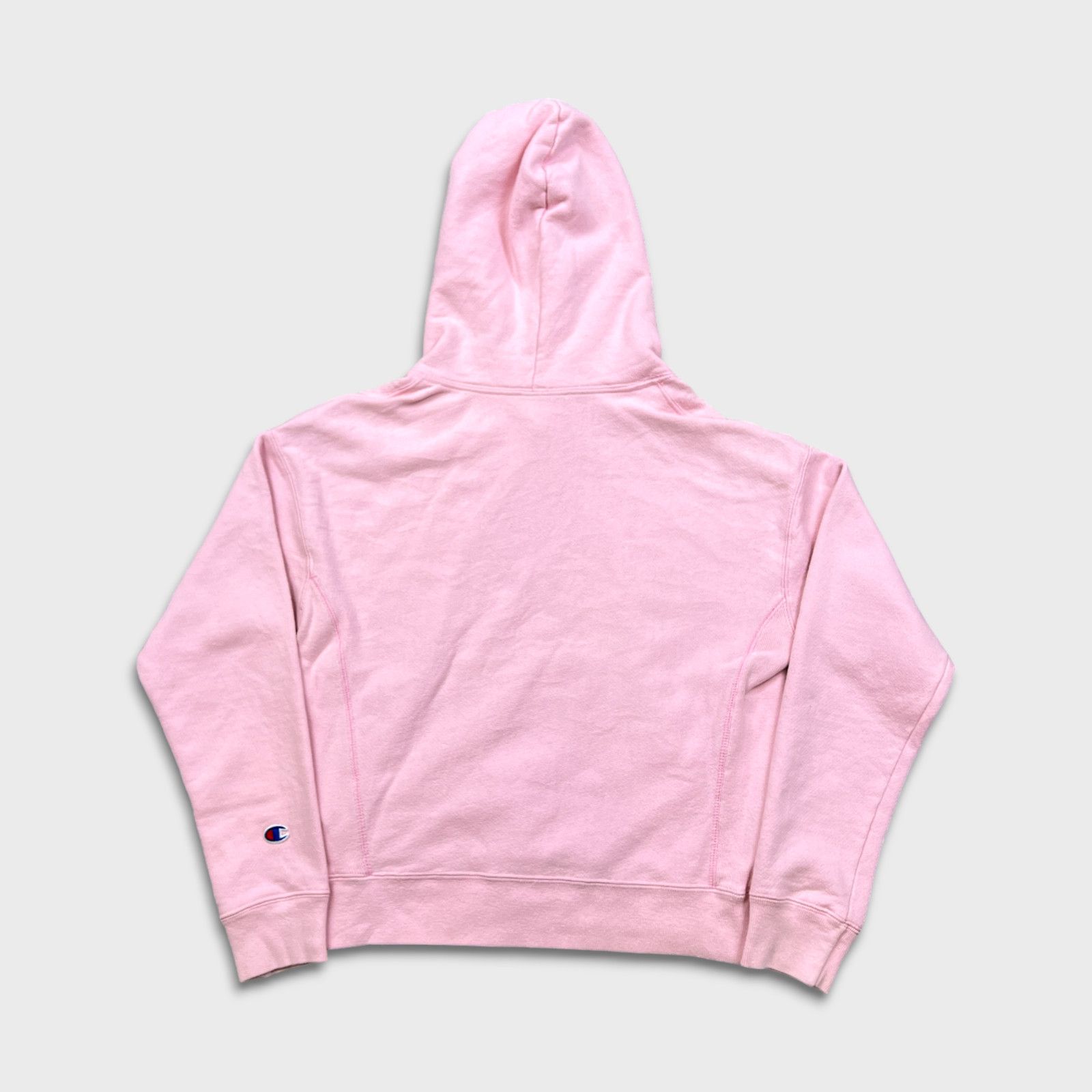 Champion × Vintage Champion Hoodie Small Pink Reverse Weave Pullover Hoodie Size S / US 4 / IT 40 - 5 Thumbnail